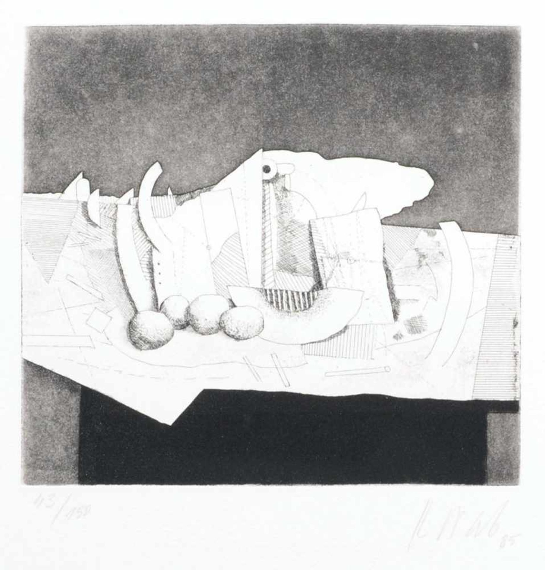 Karl Korab "Fundstücke". 1985.< - Bild 10 aus 10