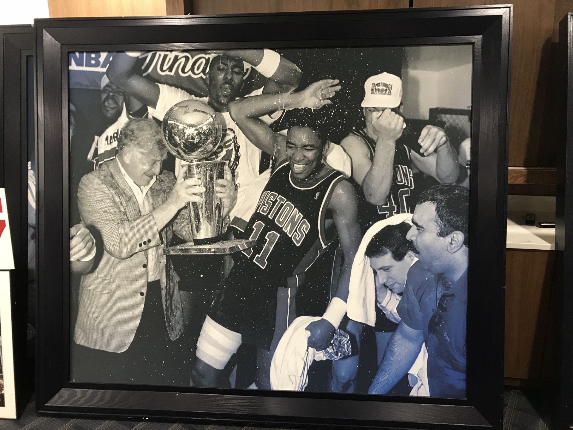 1989 Champ Celebration Framed on Canvas , Dim. 90 in x 78 in , Location: Chairmans Club ***Note from - Image 2 of 2