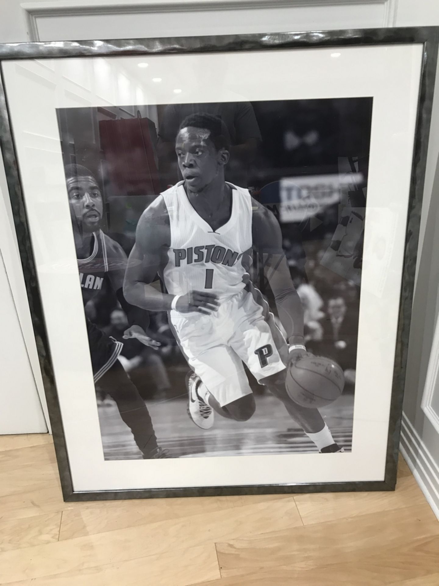 Framed Matted Picture "Reggie Jackson" , Dim. 41 in x 51 in , Location: Suites ***Note from