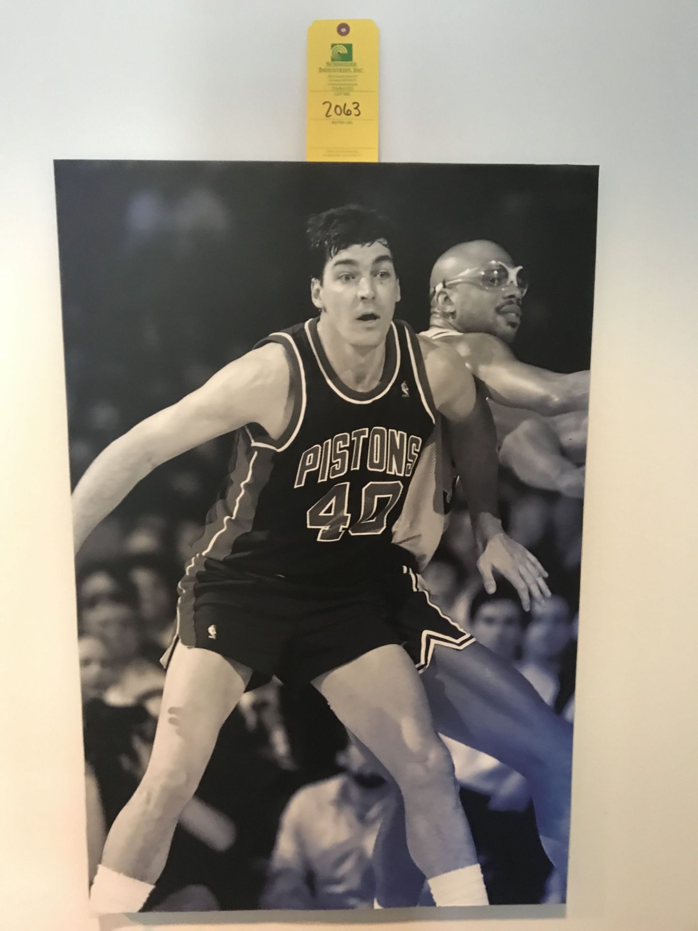 Bill Laimbeer & Kareem , Location: 2nd Floor Entrance ***Note from Auctioneer***This