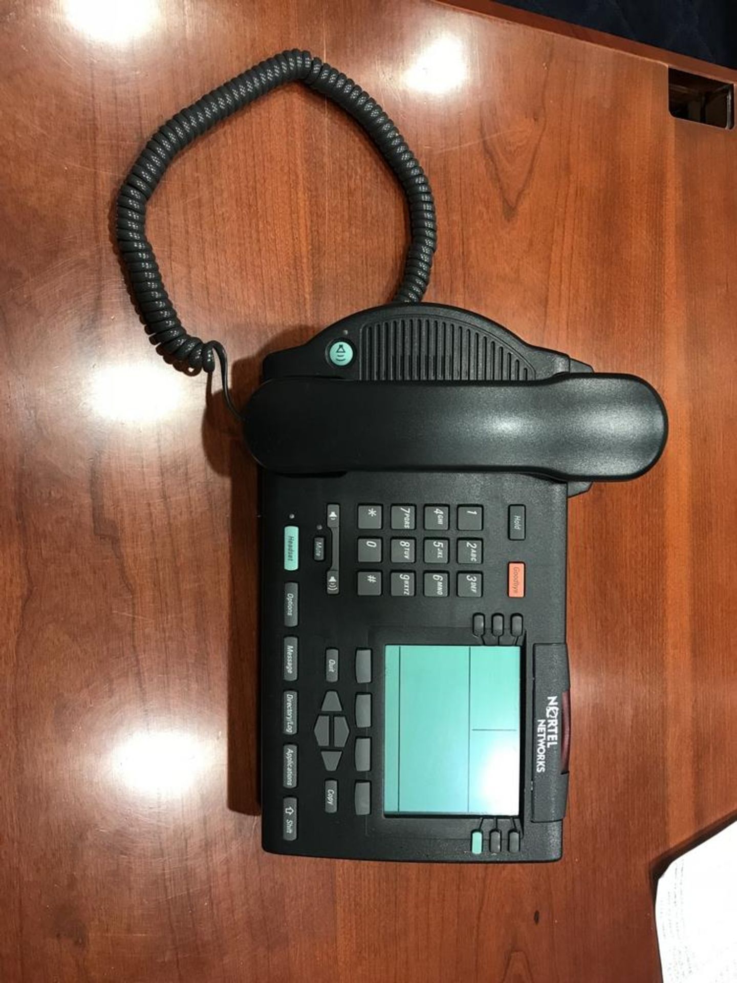 Coaches Office Phone , Dim. 11 in x 7 in , Location: Coaches Office ***Note from Auctioneer***This