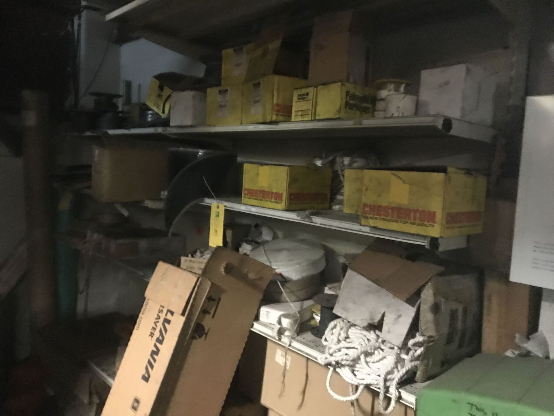 Shelves of Valve & Motor Pump Packaging