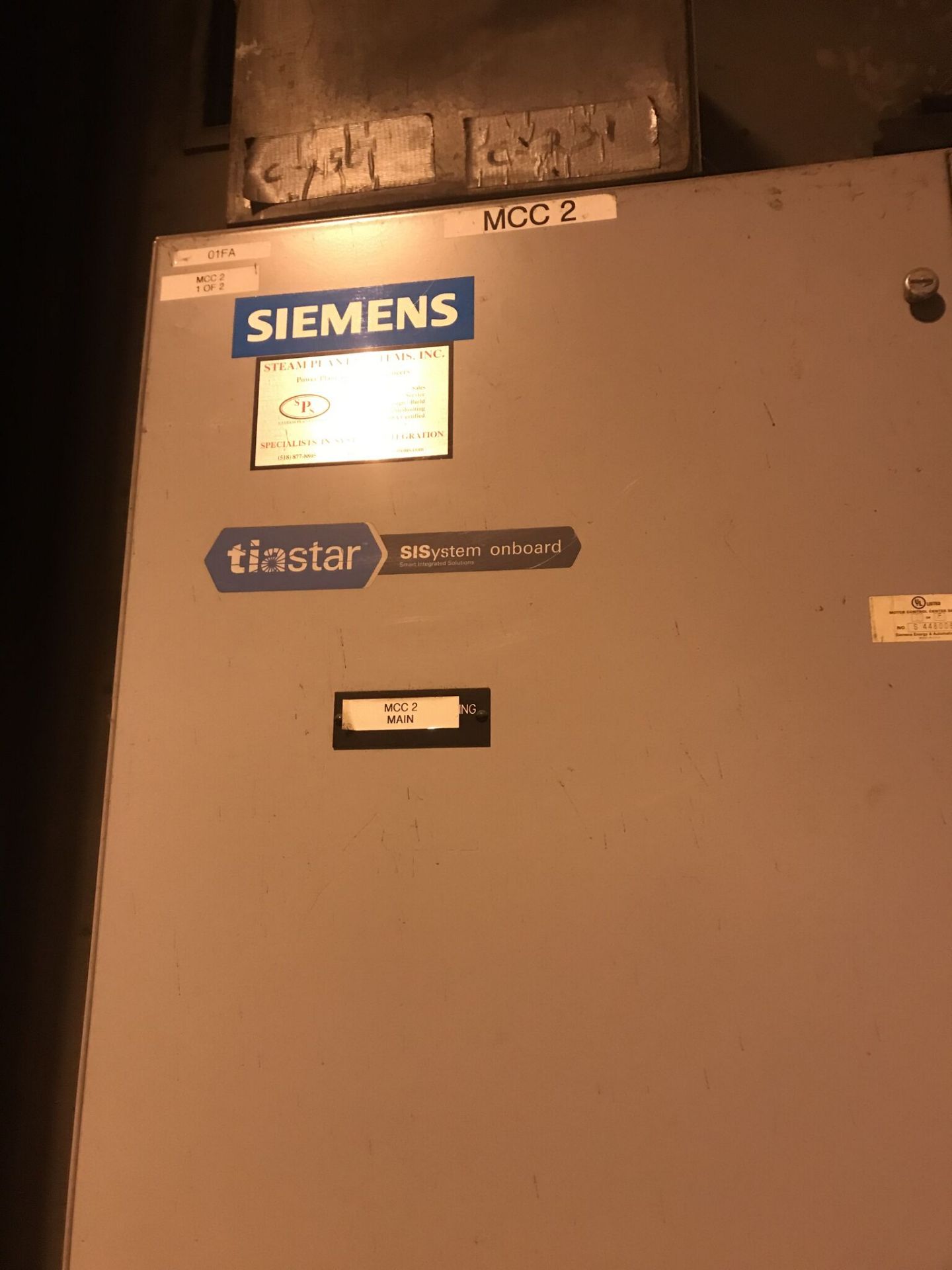MCC Room, Siemens, 480 Volt w/ Breakers - Image 3 of 5