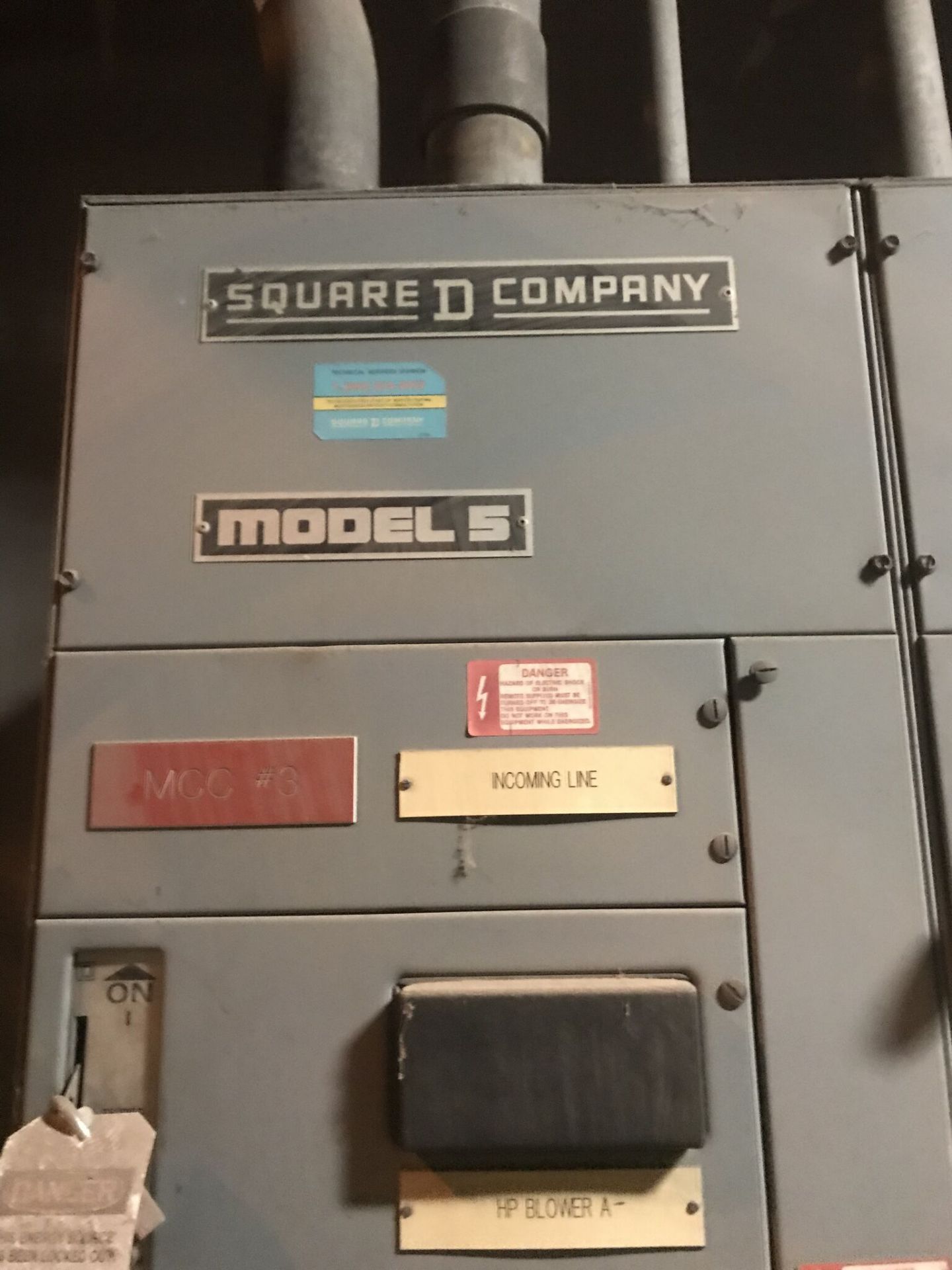 MCC Panel, 480 Volts, w/ Breakers - Image 2 of 4