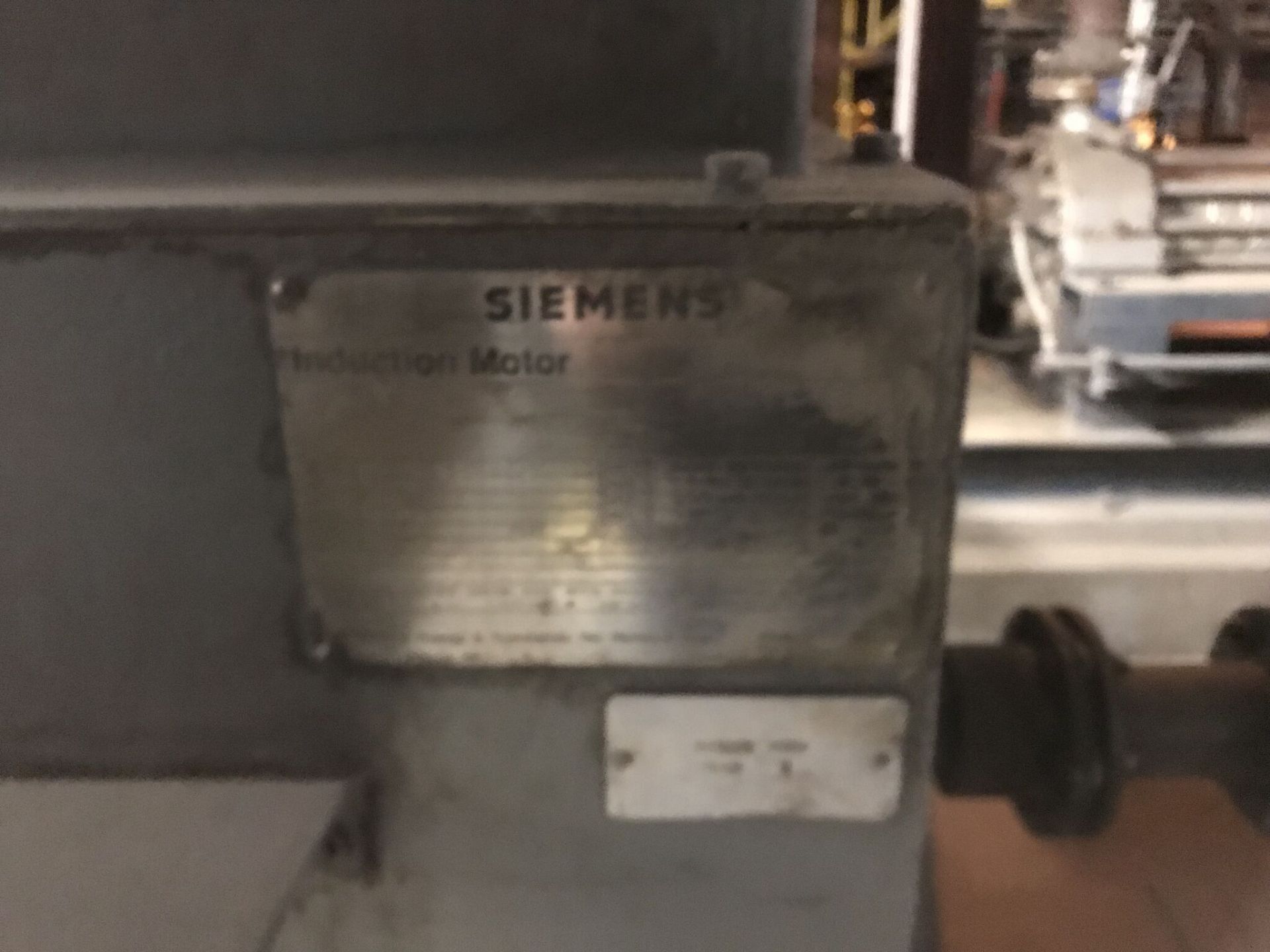 Goulds Pump w/ Siemens Induction Motor, Goulds Pump Model #3823-D29, Year 1990, Nr #2-200-634213/ - Image 7 of 10