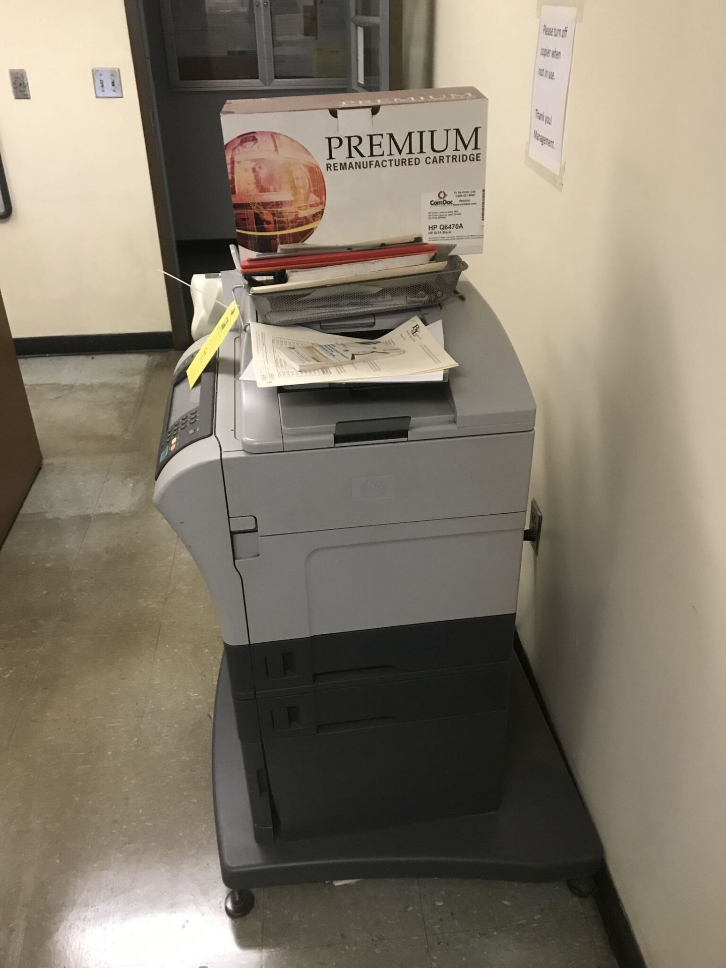 HP LaserJet, M4345 MFP - Image 2 of 2