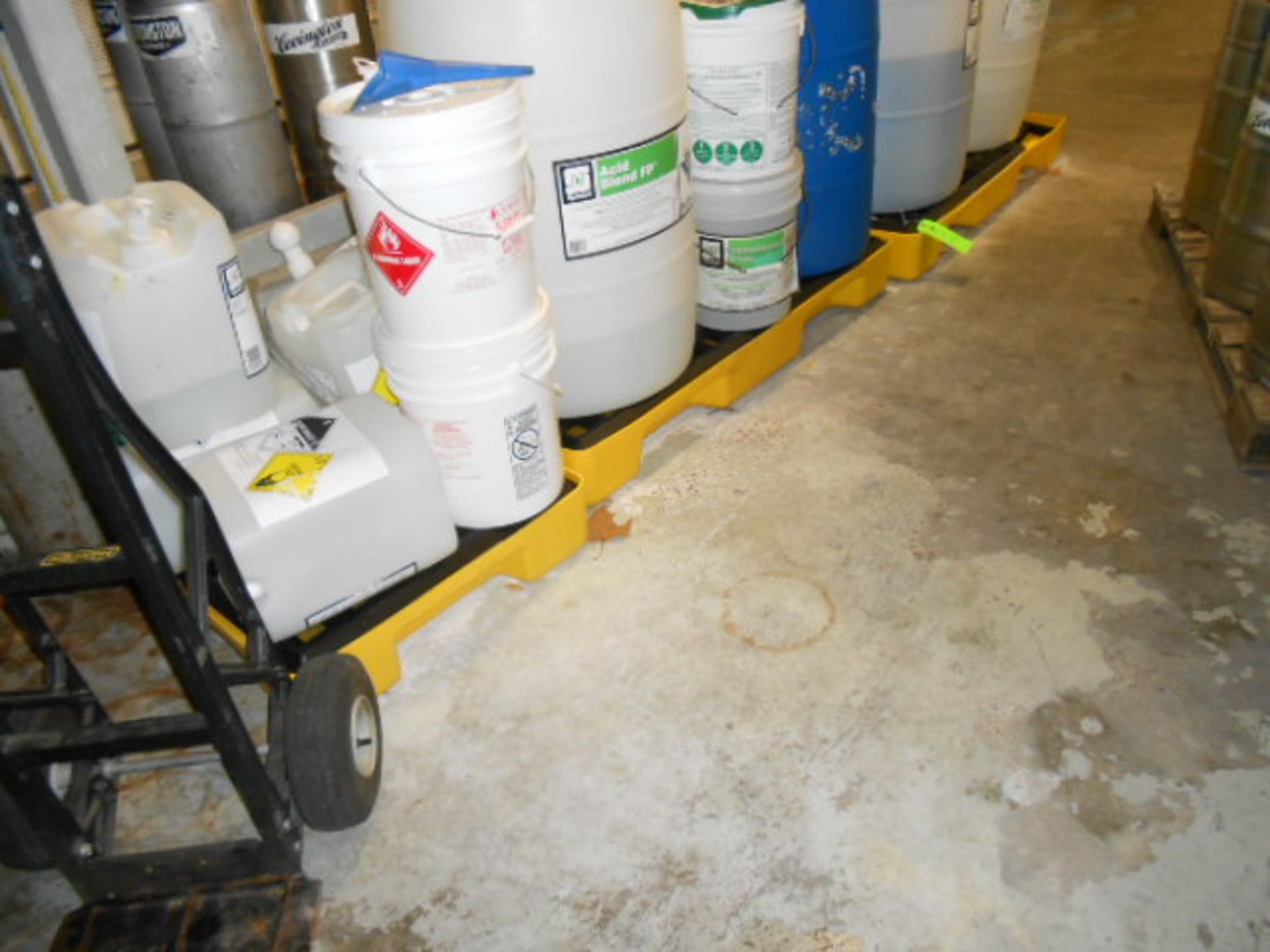 LOT of 3 chemical spill platform, 1 24 in x 24 in, 2 24 in x 48 in ***NOTE FROM AUCTIONEER***