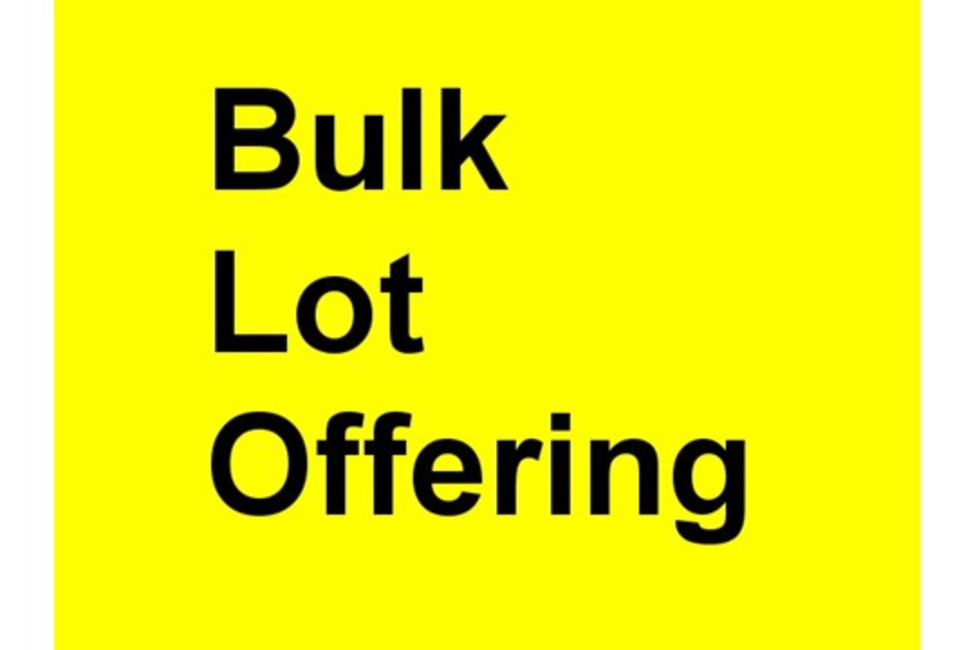 ***Bulk Sale Offering Lot -- Brew House ***Consists of Lots 109 thru 115. Bulk & By-the piece Biddin