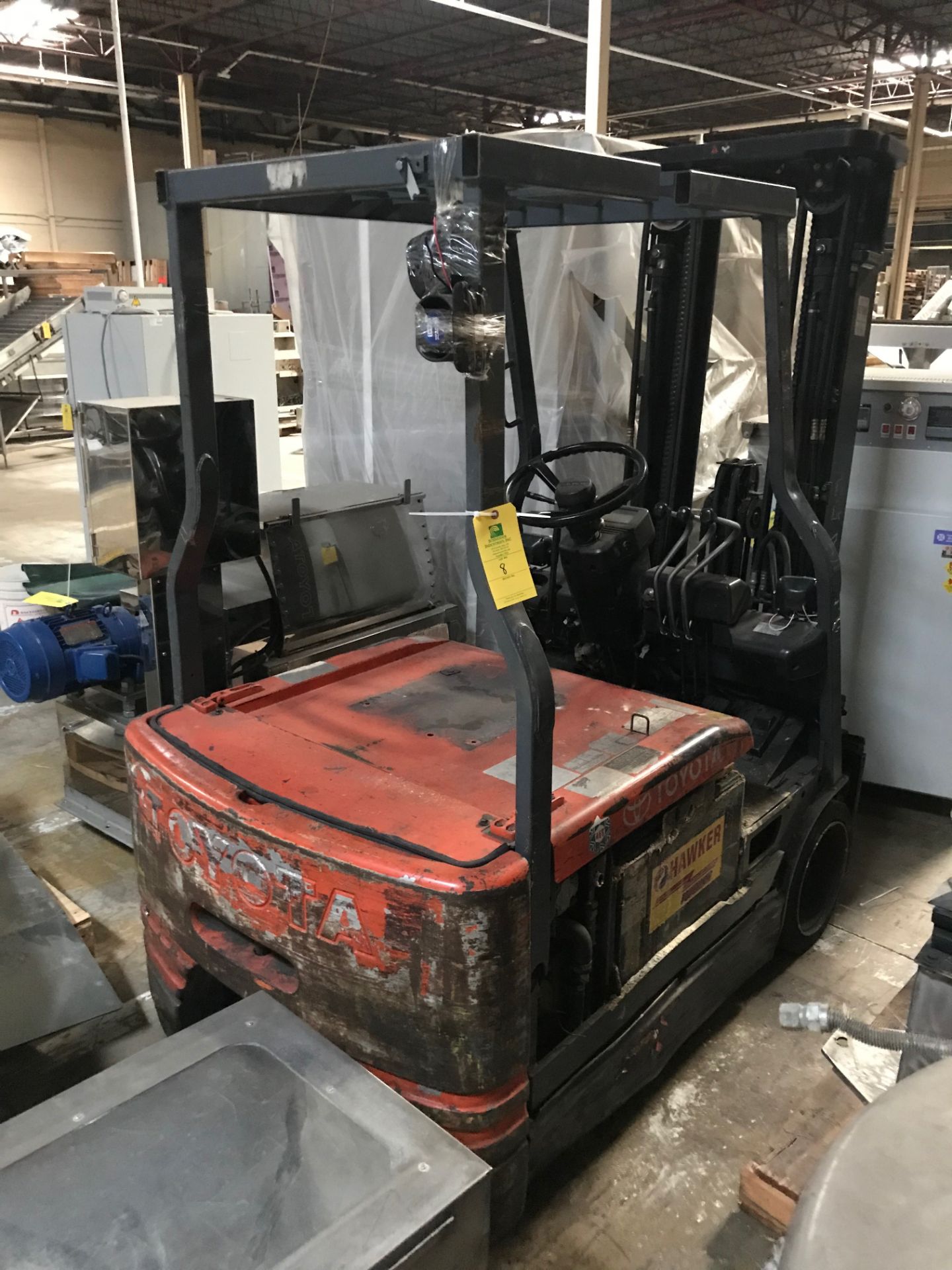 Toyota Fork Lift, Model# 5FBE15, Serial# 34148