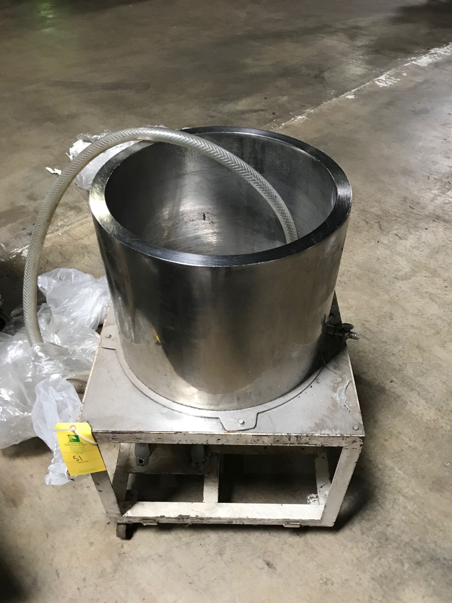 Stainless Steel Kettle, 18 inch Diameter x 16 inches tall