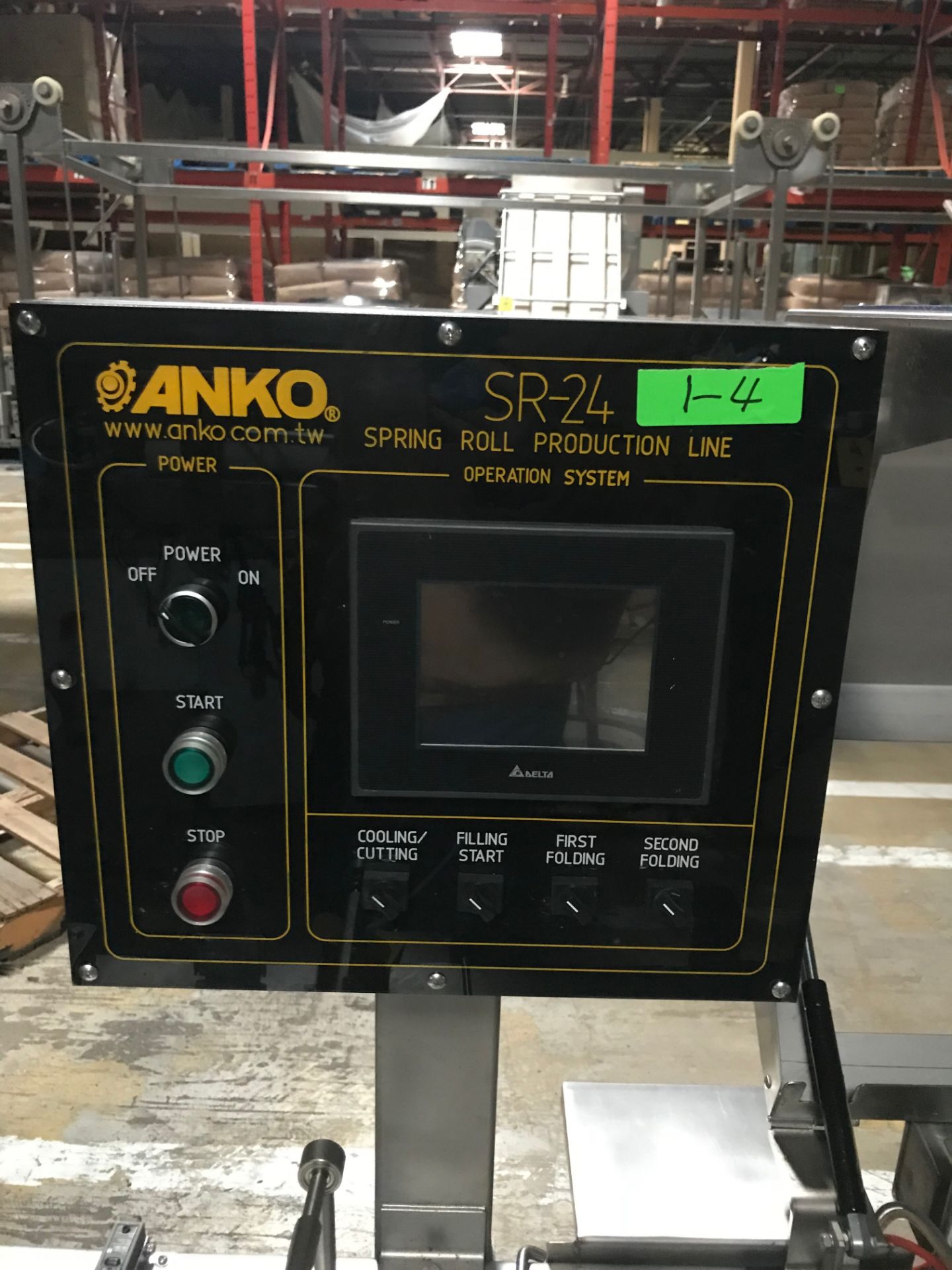 NEW Complete Anko Automatic Spring Roll Production Line, Model# SR-24, Serial# PO201201348-4, 220 - Image 5 of 23