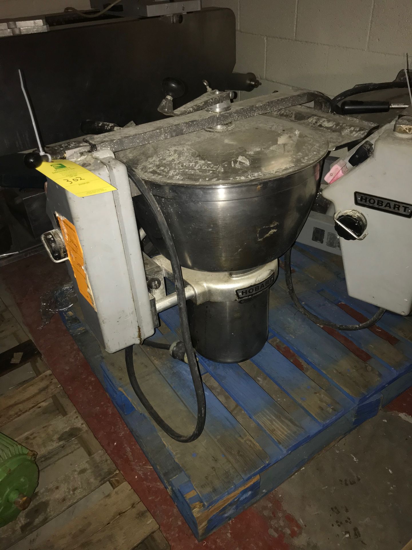 Hobart Cutter Mixer, Model# HCM-450, Serial# 31-309-206, 200 Volts, 60 Hz, 1140 RPM, 5 HP, 3 Phase