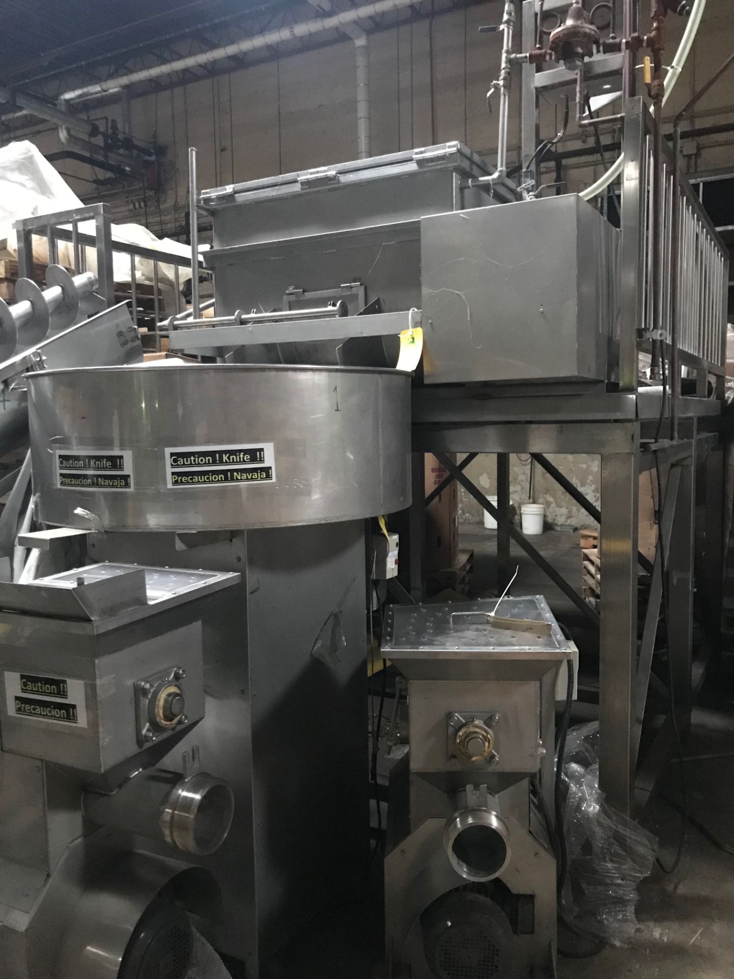 BULK BID Lots 87-88L: Complete Rice Noodle Line Consisting of: Auger/ Screw Conveyor, Paddle Mixer w - Image 52 of 69