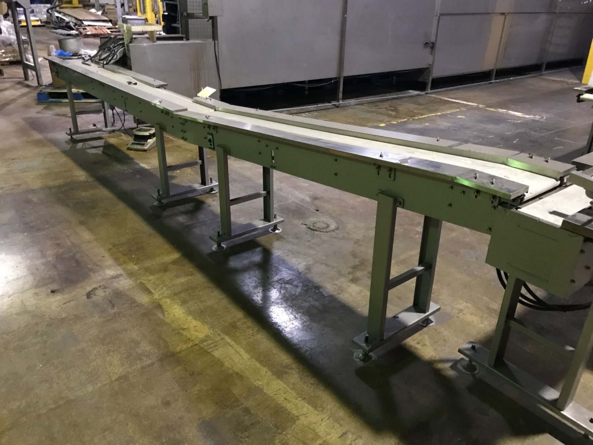 Discharge Conveyor to Packaging for Rice Noodle Line, 209 Inches Long x 8 Inches Wide - Image 2 of 4