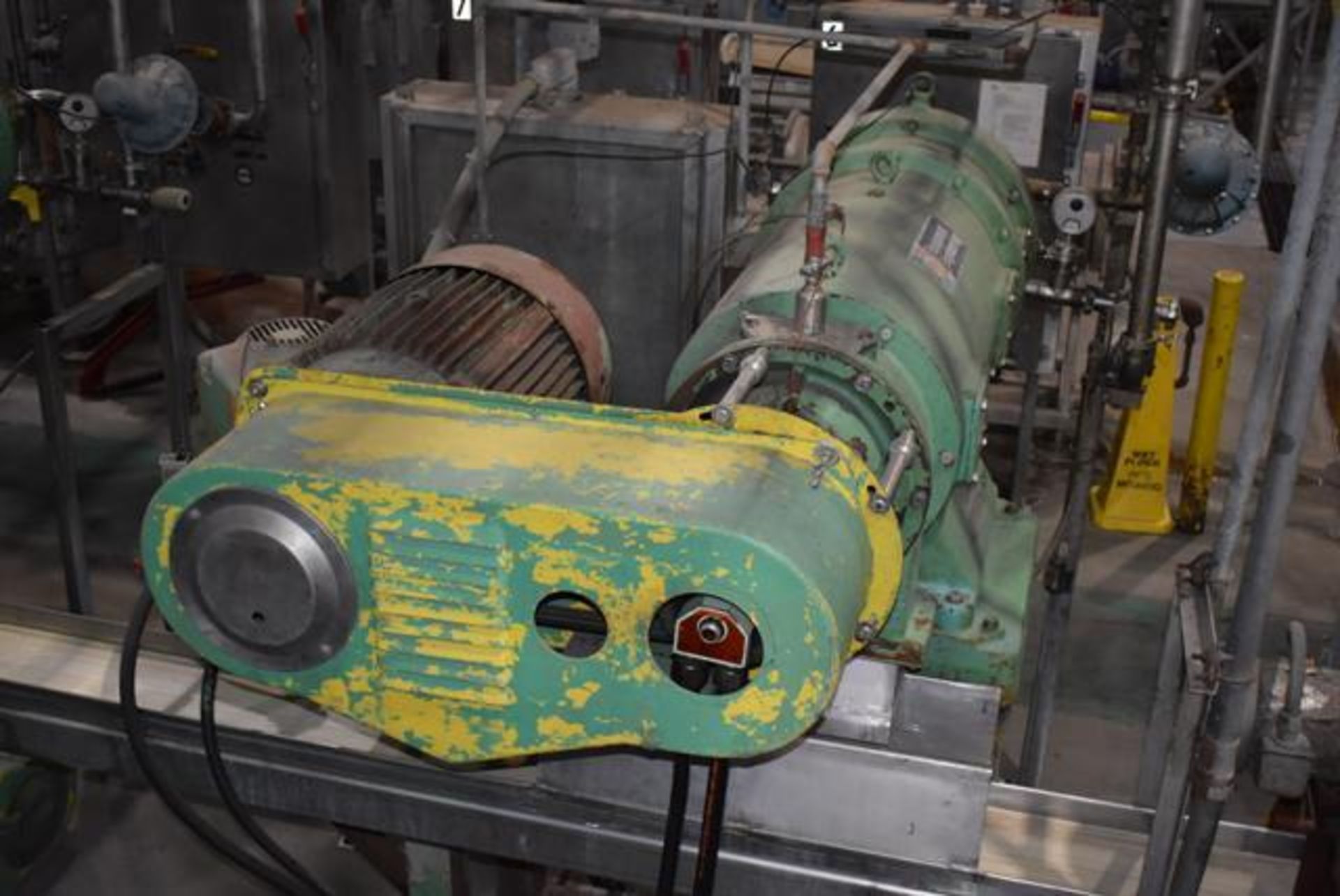 ,Equipment Engineering/Westfalia Type SDA-365-L Separator, 40 HP Motor w/Control Panel, SN - Image 2 of 2