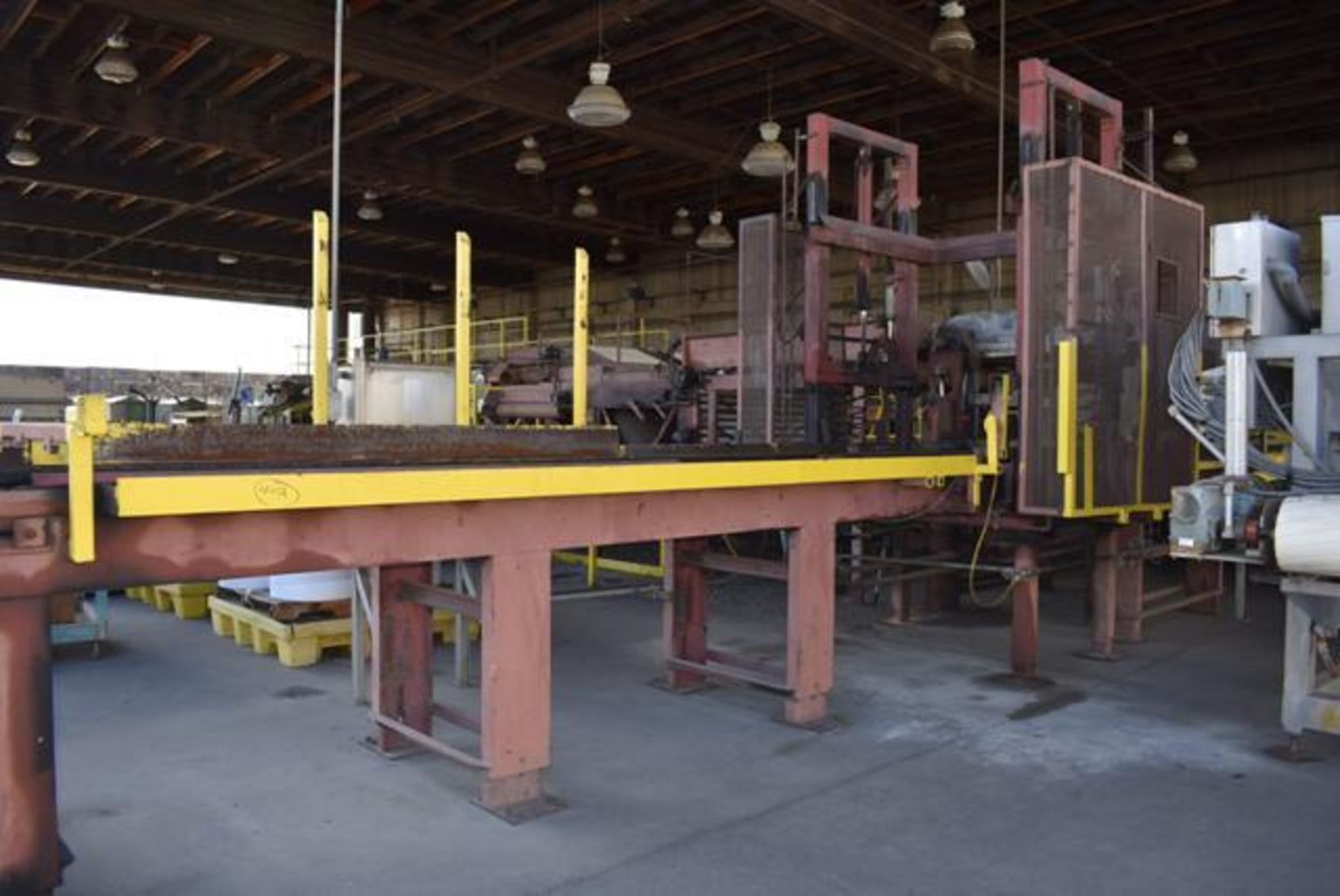 ,Hydraulic Dump Station w/De-Stacker Includes Approx. 150 ft x 48 in Wide, Chain Drive Conveyor,