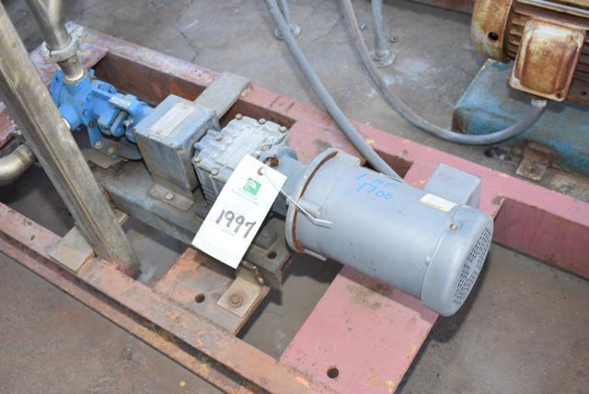 Viking Model #G125 Pump, 1 HP Motor, RIGGING FEE: $50