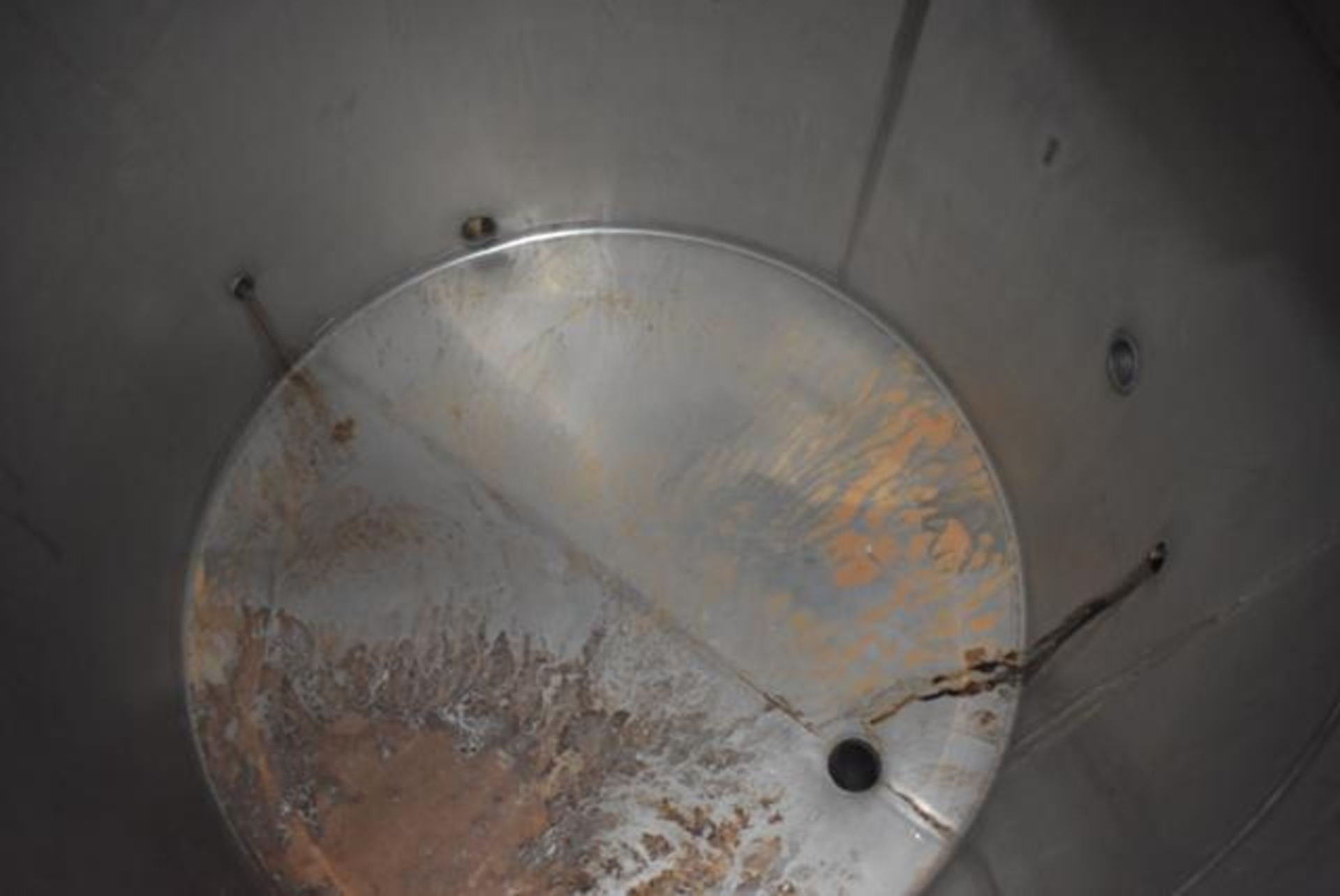 ,Stainless Steel Tank, 5 ft 5 in x 6 ft Depth, Rated 1000 Gal. Capacity, RIGGING FEES $400 - Image 2 of 2