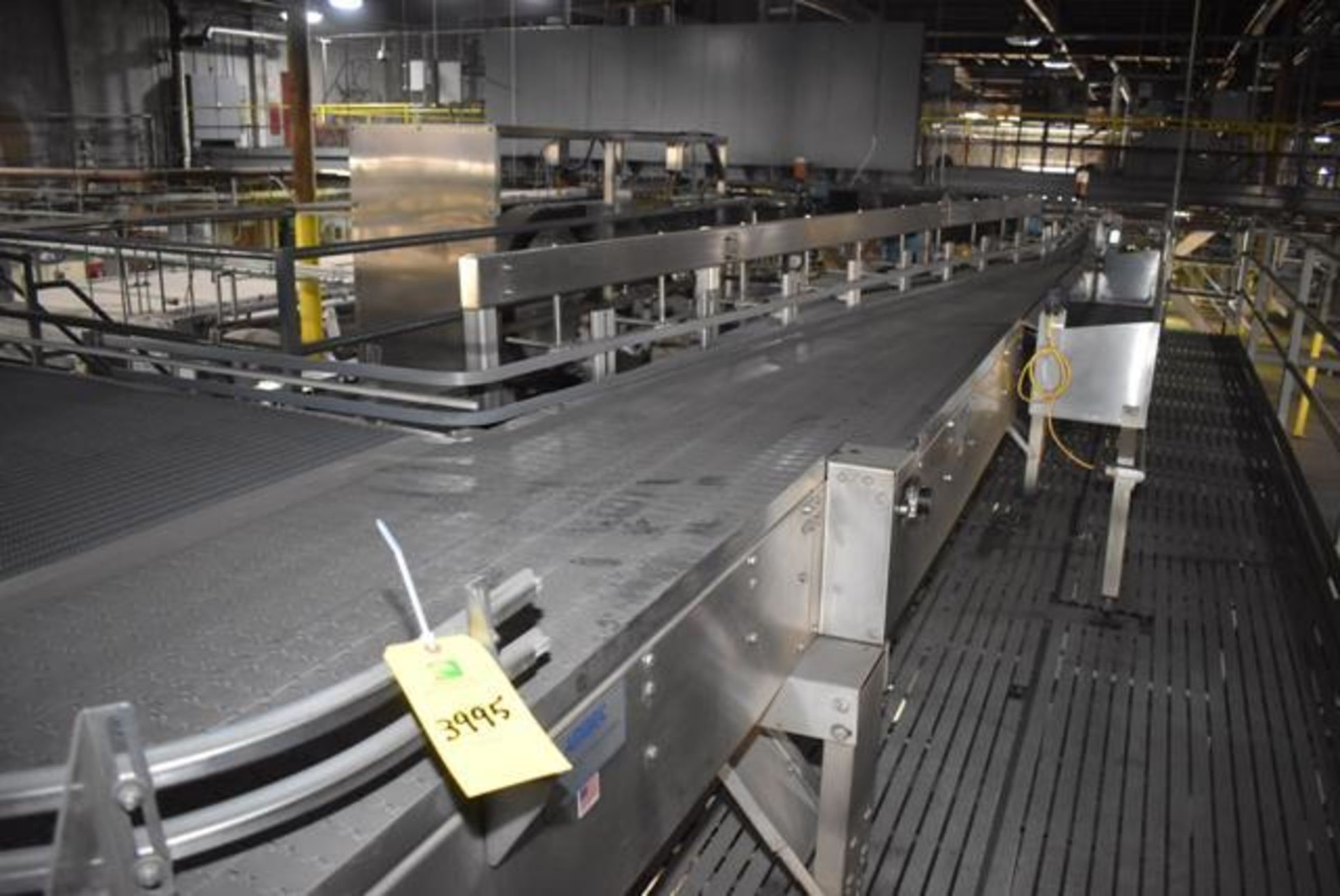 Ambec Jar Accumulation Table/Single Lane Jar System, Section One 60 in Wide x 18 ft Length, - Image 2 of 4