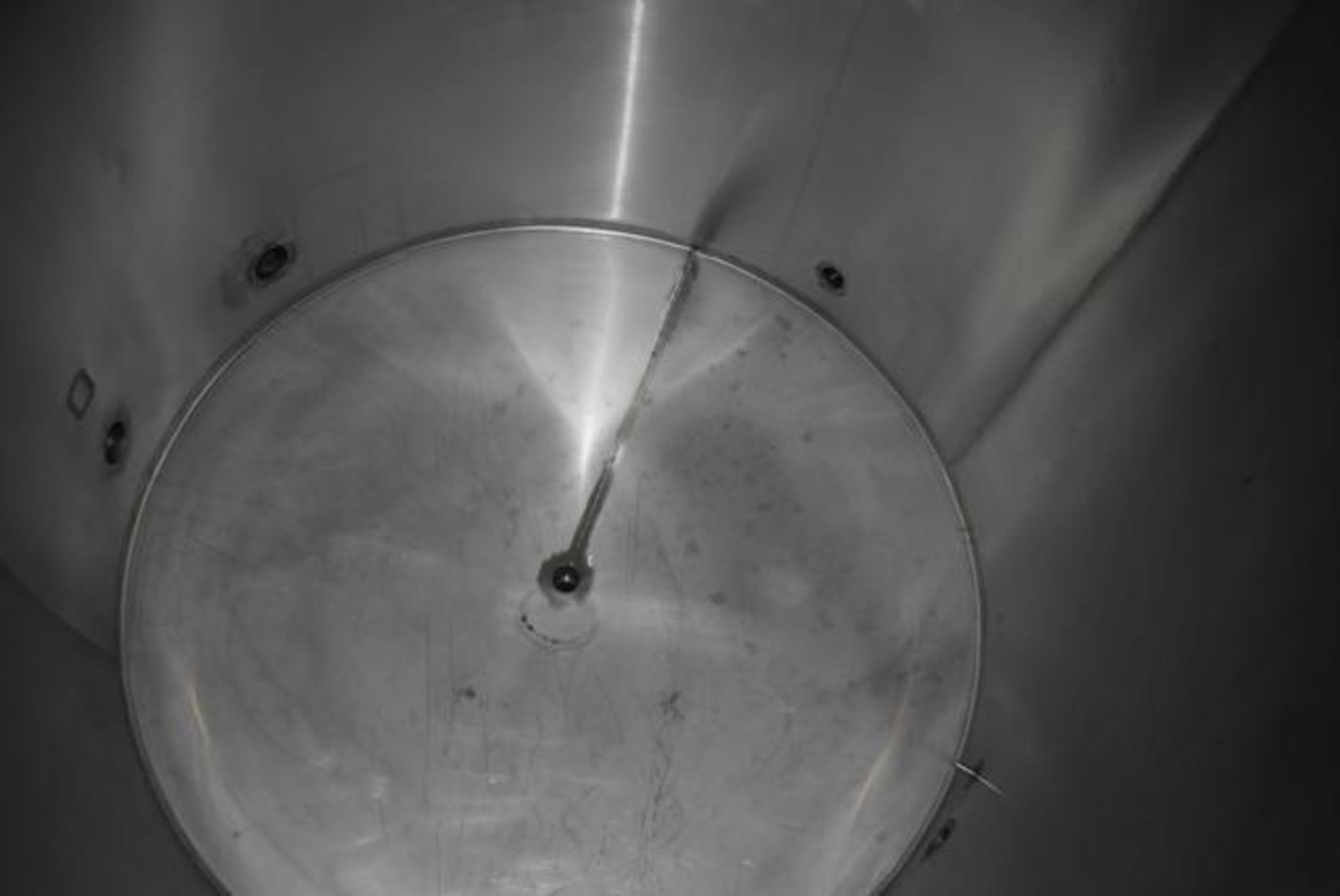 ,Stainless Steel Tank w/Lid, 60 in Diameter x 60 in Depth, Includes Baldor 10 HP Motor , Circulation - Image 2 of 3