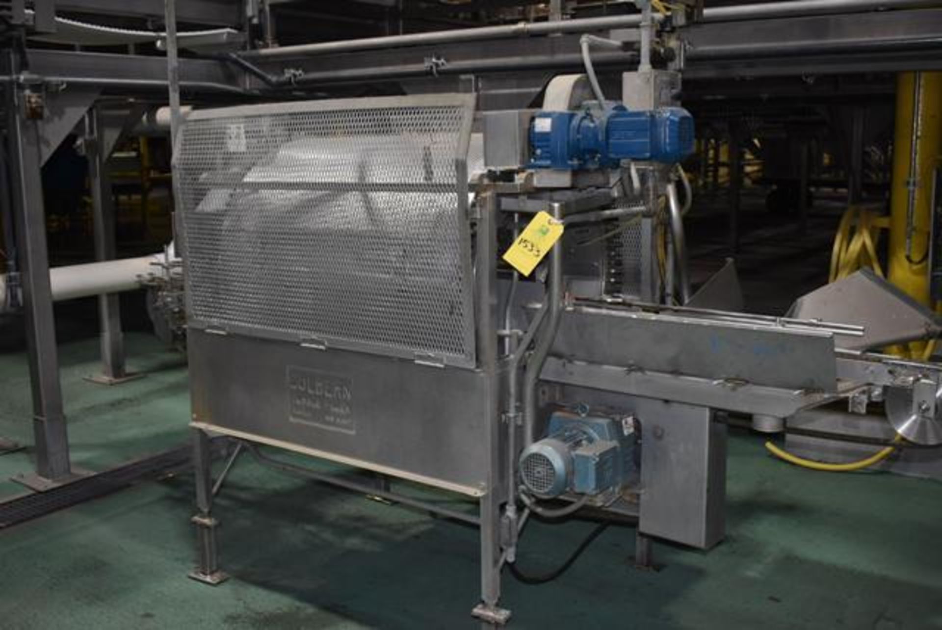 LOT 1533: Solbern Tumble Filler, Size 300 x 407 Can, Line CR, RIGGING FEE $750