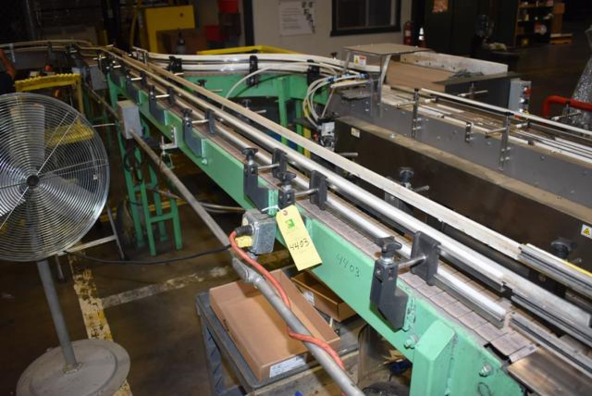 Motorized Belt Conveyor, 12 ft Length, RIGGING FEE: $250