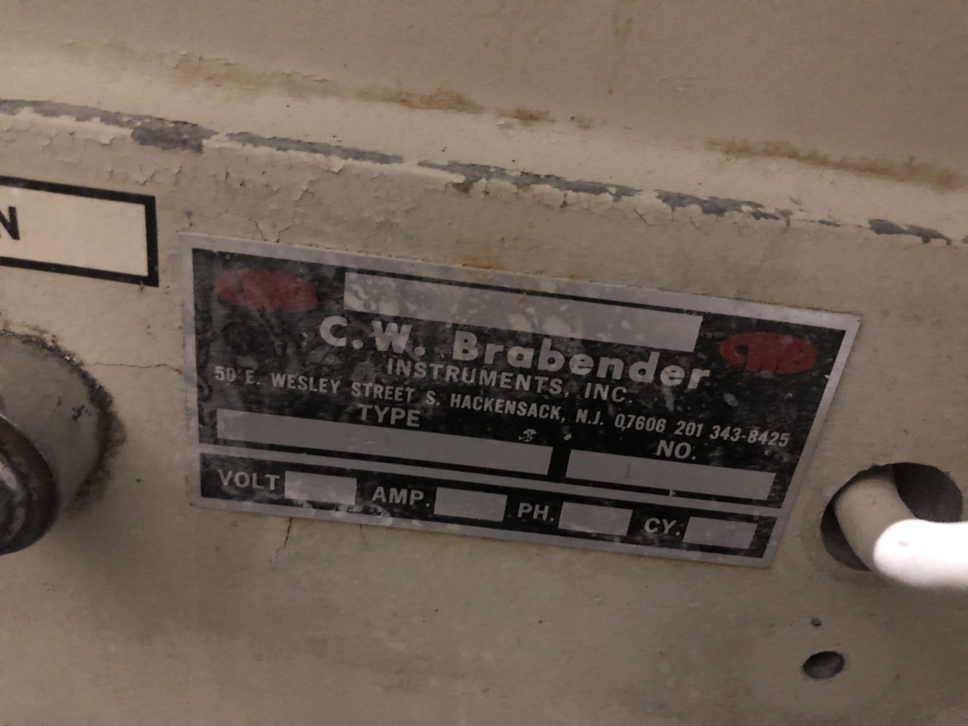 Brabender Extensograph Type E-1, RIGGING FEE $50 - Image 3 of 3