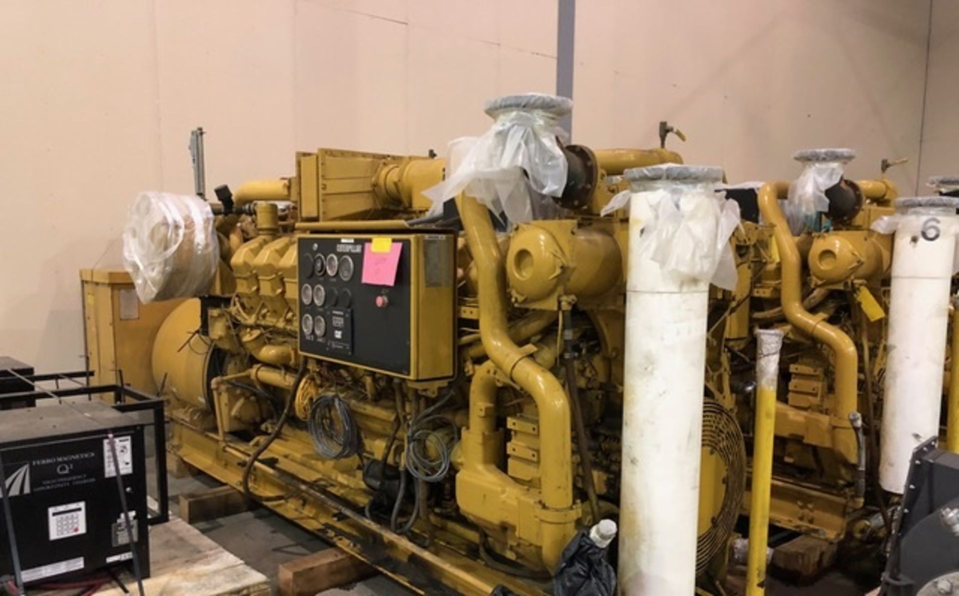 ***Caterpillar Generator Set Model G3516 1025 KVA 820 KW Generator Model SR4 S/N 8ZD00686 Arrangemen