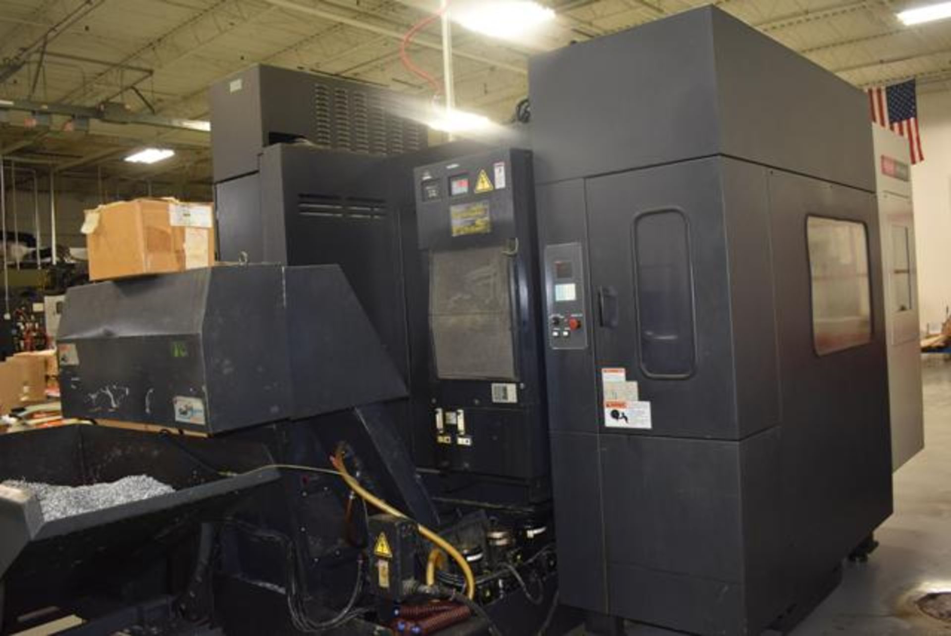 Mazak Model #PFH-4800 CNC Pallet Change Horizontal Machining Center, (2) Pallets Mazatrol 640M - Image 4 of 5