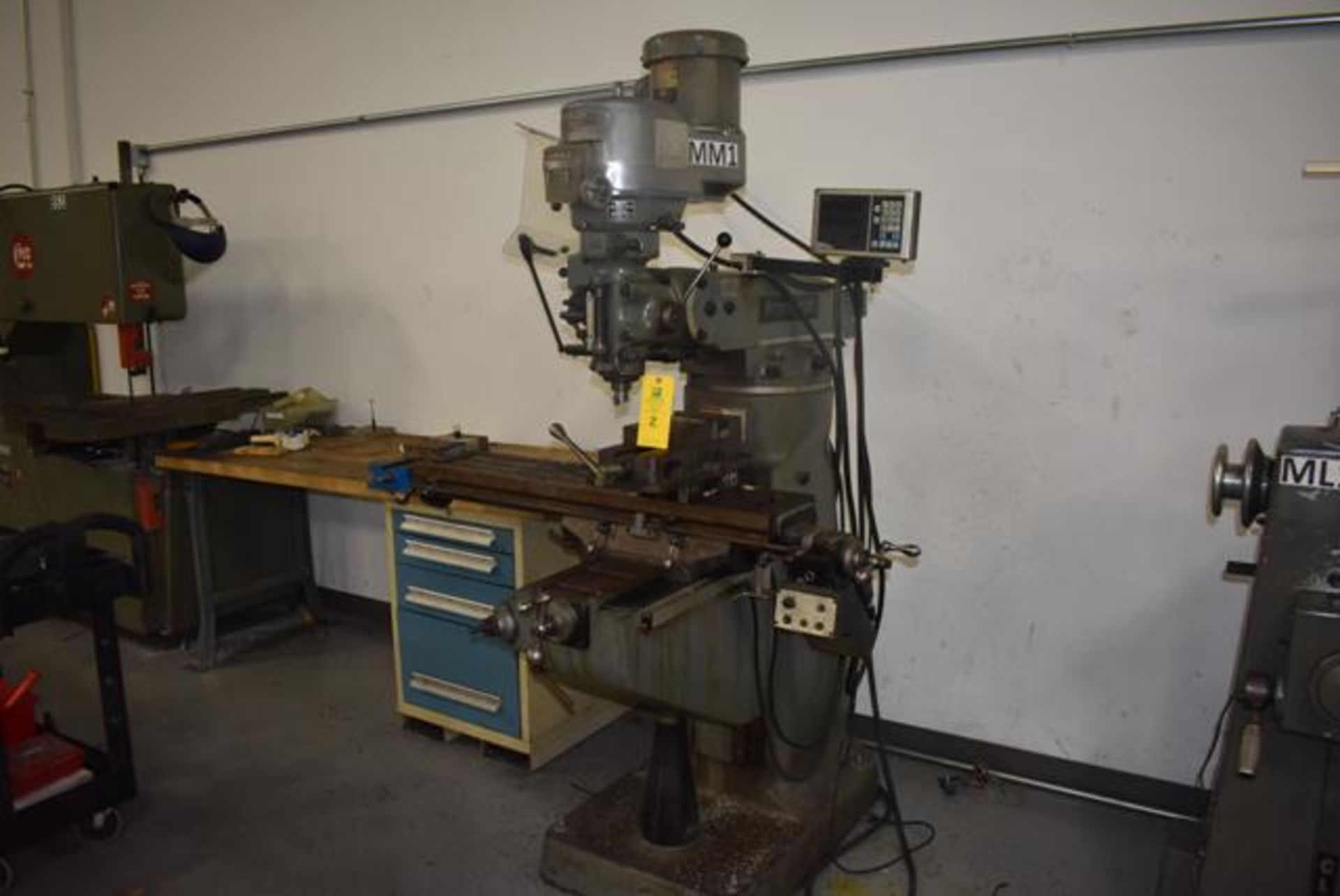 Bridgeport Series I Variable Speed Vertical milling Machine, 2HP Motor, 9 in. x 42 in. Table,