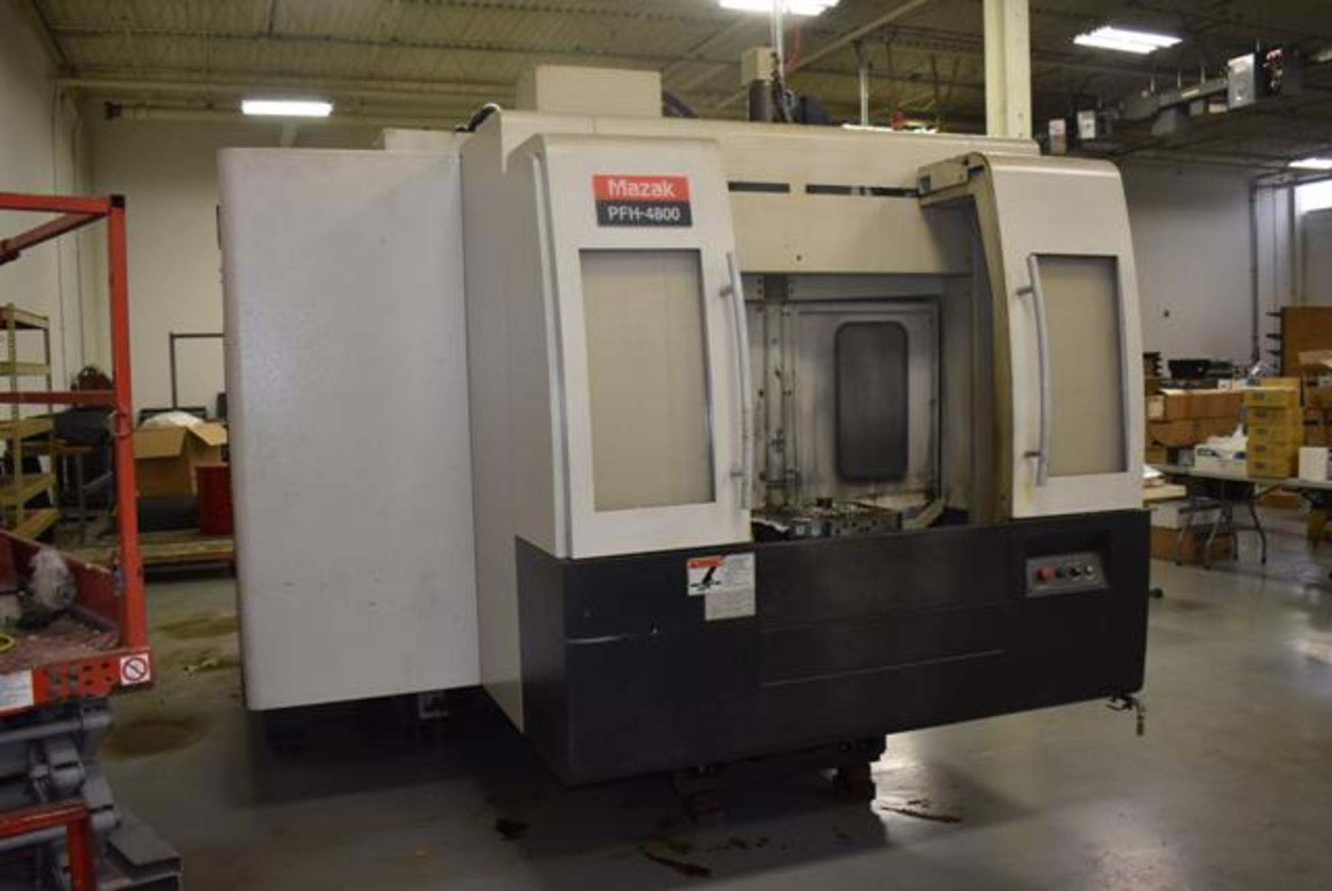 Mazak Model #PFH-4800 CNC Pallet Change Horizontal Machining Center, (2) Pallets Mazatrol 640M - Image 5 of 5