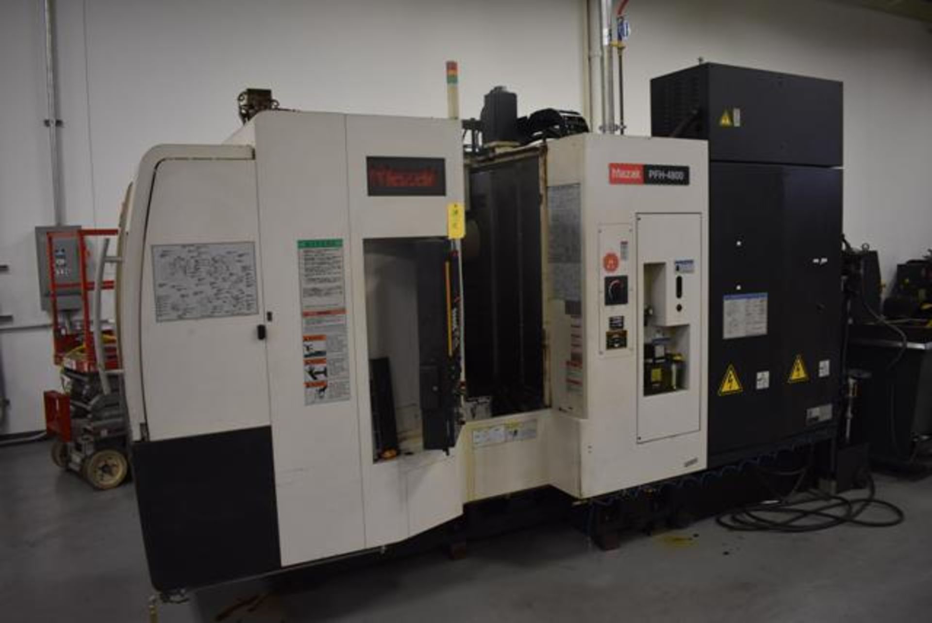 Mazak Model #PFH-4800 CNC Pallet Change Horizontal Machining Center, (2) Pallets Mazatrol 640M