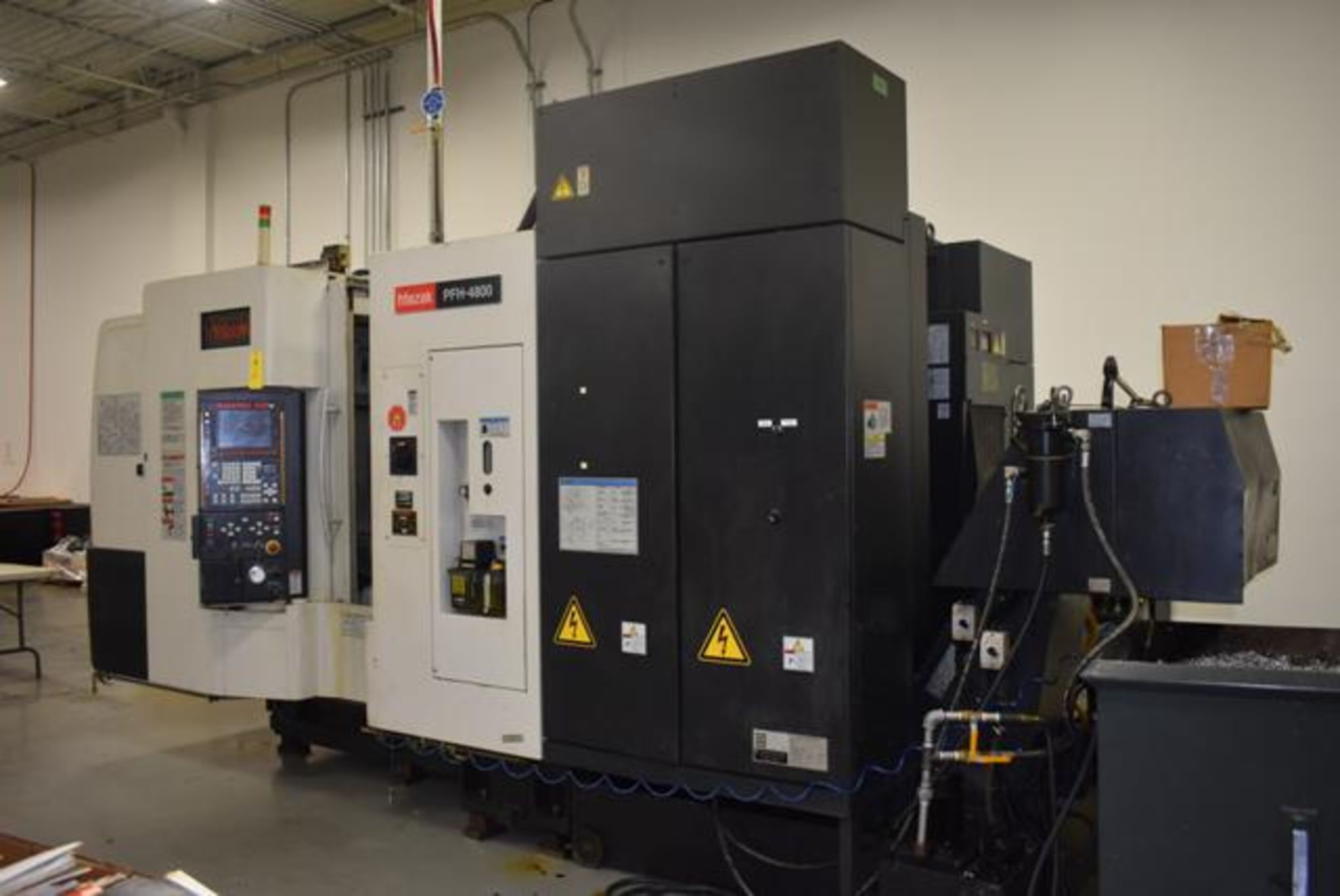 Mazak Model #PFH-4800 CNC Pallet Change Horizontal Machining Center, (2) Pallets Mazatrol 640M - Image 3 of 5