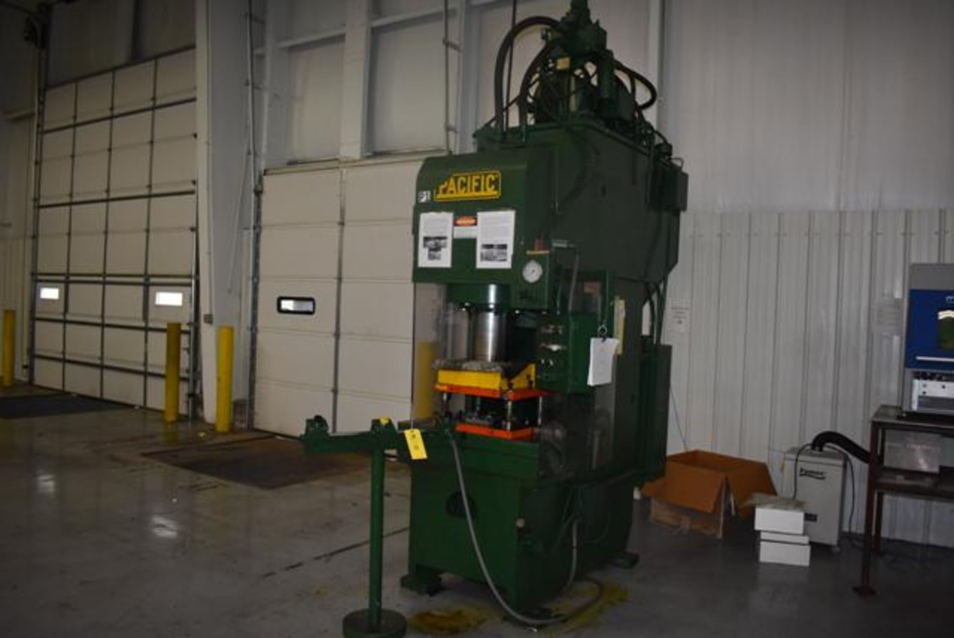 Pacific Model #100PFII Hydraulic Press Rated 100 Ton Capacity, 35 in. x 18 in. T-Slot Table, Approx. - Image 2 of 2