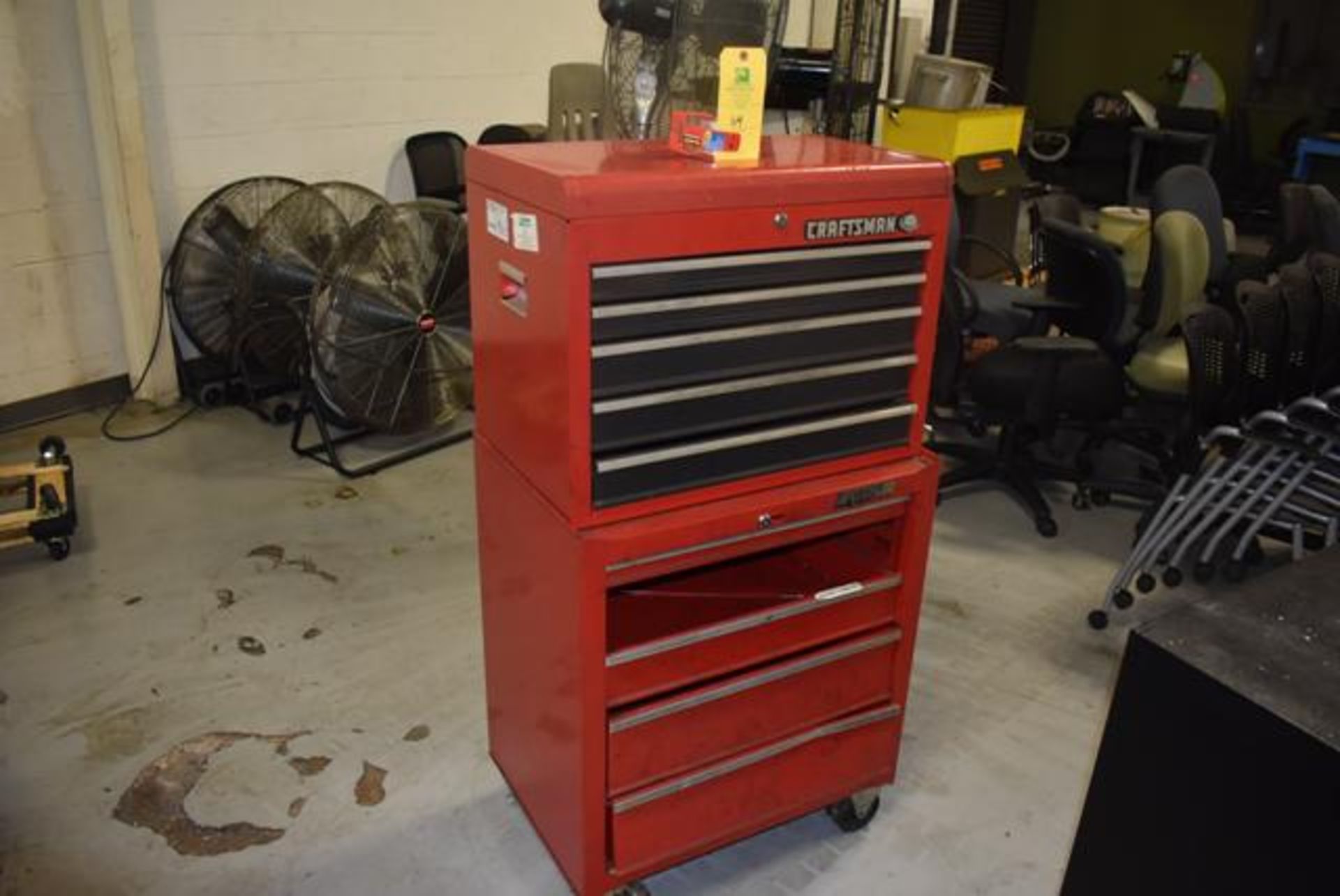 Craftsman/Waterloo Tool Cabinet, 4-wheel Base