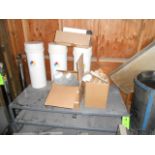 Metal workbench, 60 in wide x 30 in deep __LOCATED: ON-SITE WAREHOUSE, MAIN ROLL-UP DOOR AREA ***