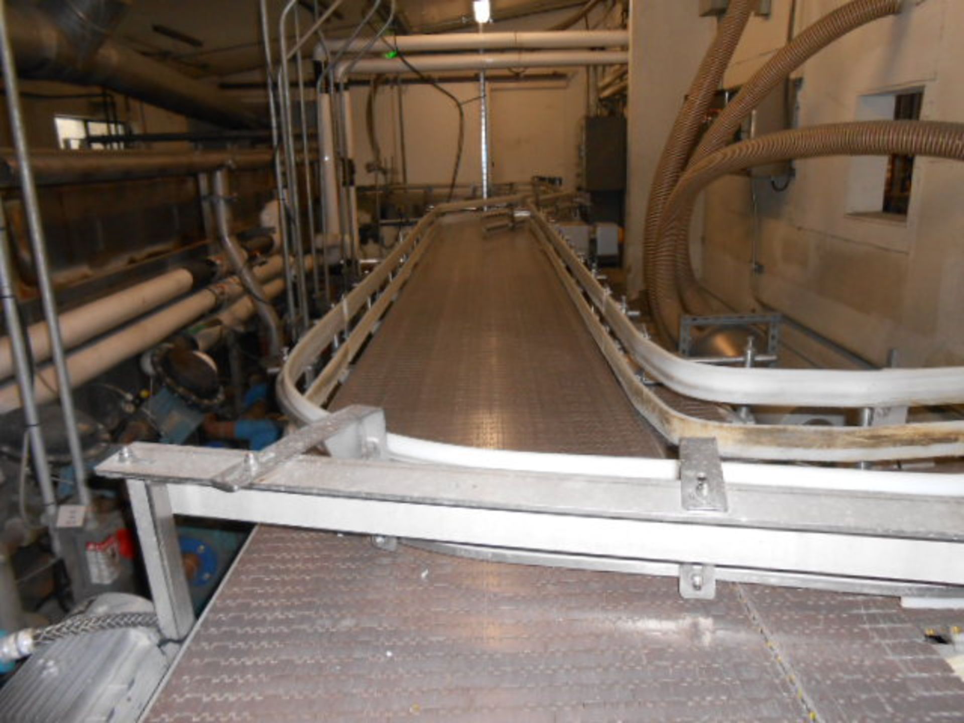 Can Line Engineering bottle conveyor with gearbox motors __LOCATED: MAIN CIDERY CP-1C AREA ***NOTE - Image 3 of 4