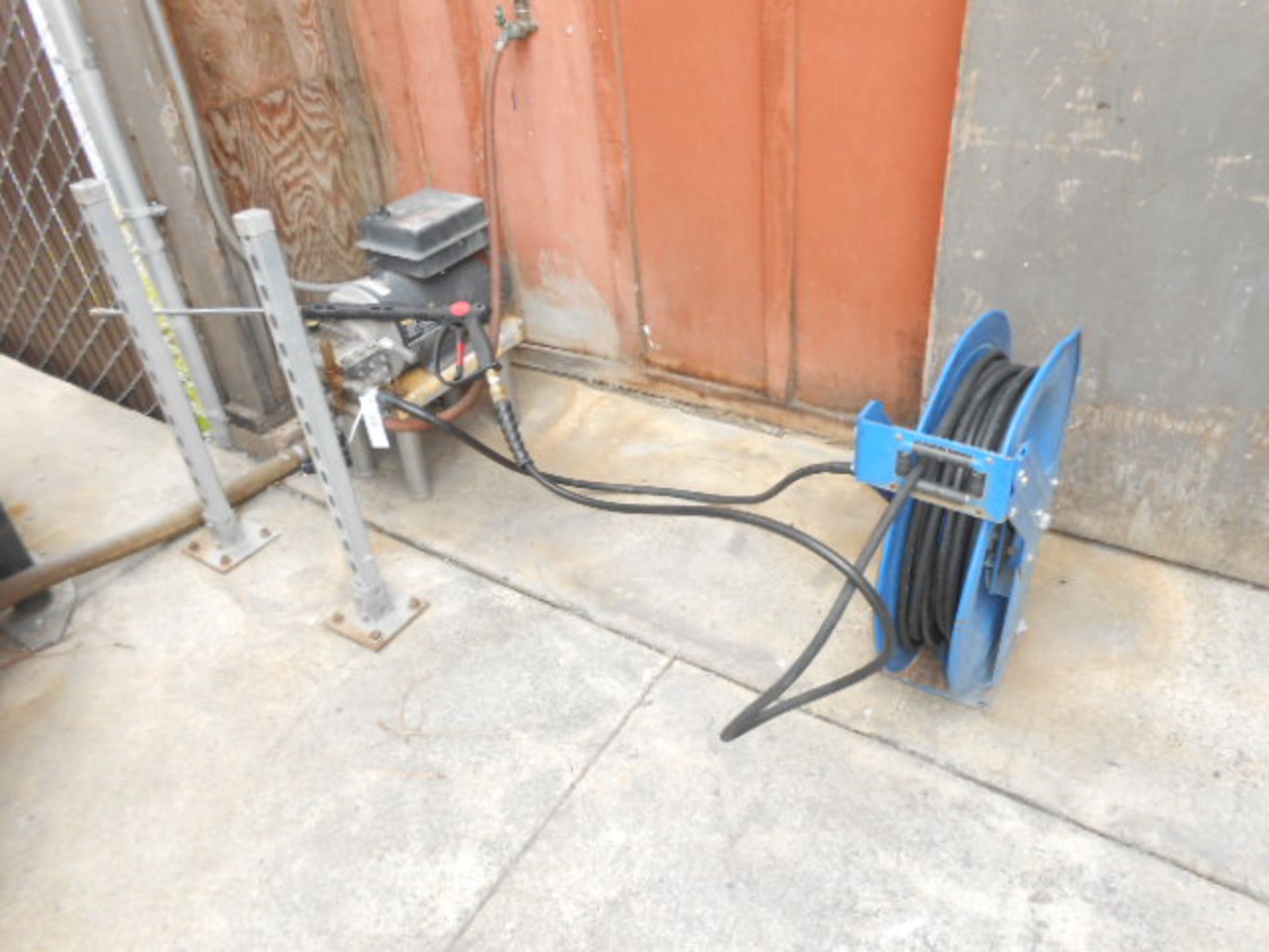 Mit-T-M power washer with electric 6 hp motor __LOCATED: OUTSIDE CELLAR AREA ***