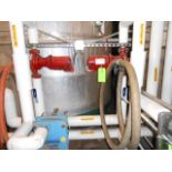 LOT of 2 Bell & Gossett pump assembly with 3/4 hp motor, size 1.5 x 5.25 , 208/230/460 vac