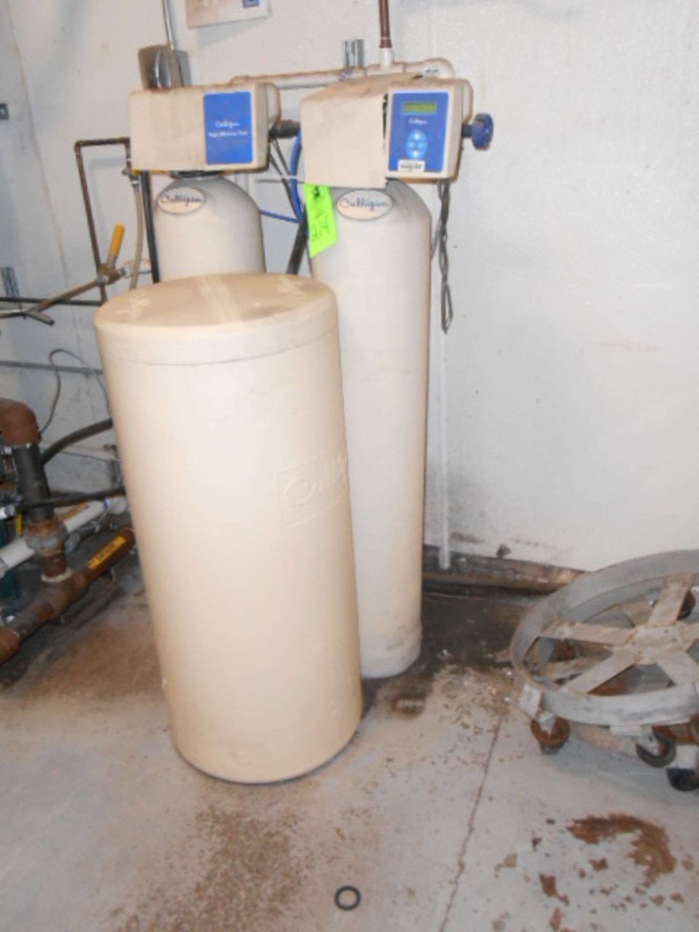 Culligan water softener system, HE9-TWIN __LOCATED: MAIN CIDERY CP-1C AREA ***NOTE FROM