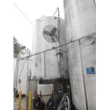 Dayton fan with water mister ring, 32 in diameter, 115 vac __LOCATED: OUTSIDE CELLAR AREA ***NOTE