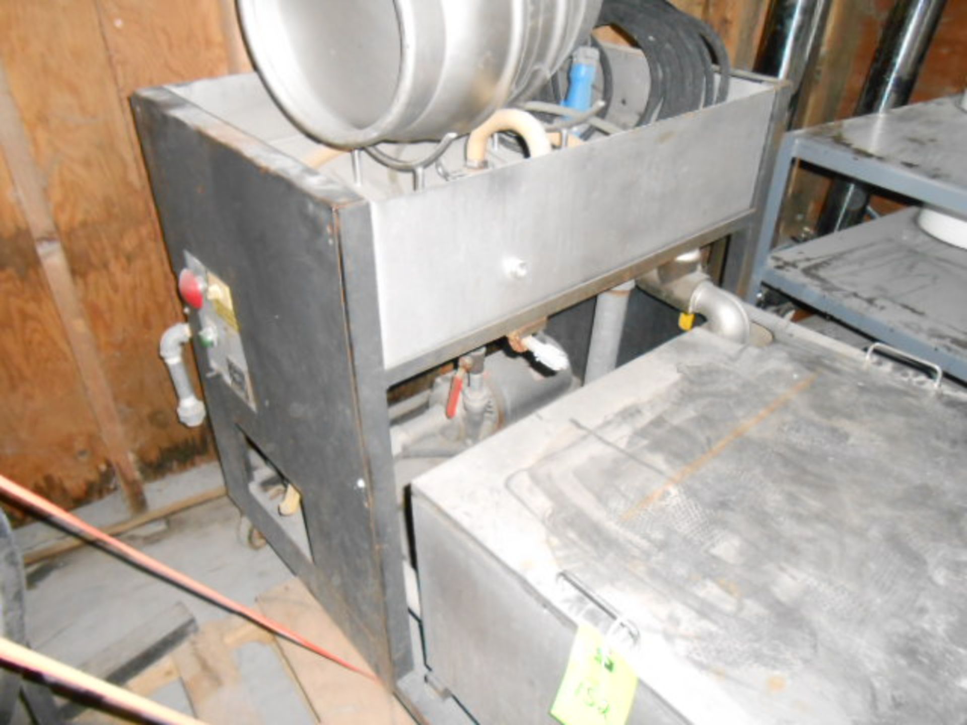 Keg washer, in-house made __LOCATED: ON-SITE WAREHOUSE, MAIN ROLL-UP DOOR AREA ***NOTE FROM - Image 2 of 2