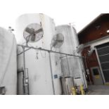 Dayton fan with water mister ring, 32 in diameter, 115 vac __LOCATED: OUTSIDE CELLAR AREA ***NOTE