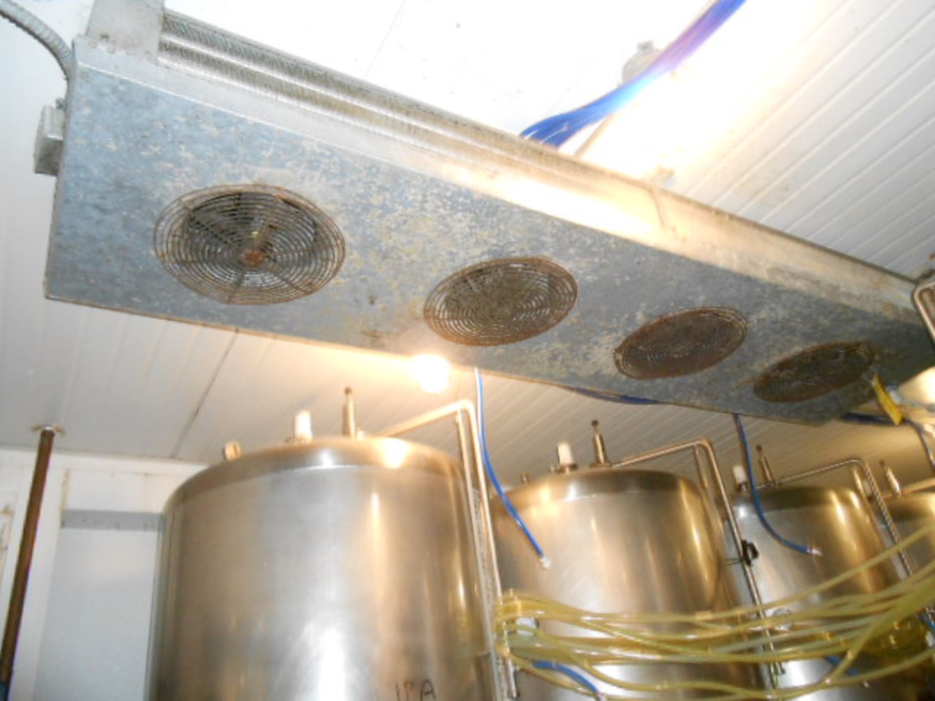 Cold box refrigeration system consist of 2 evaporators with 4 fans and condensing unit, - Image 4 of 4