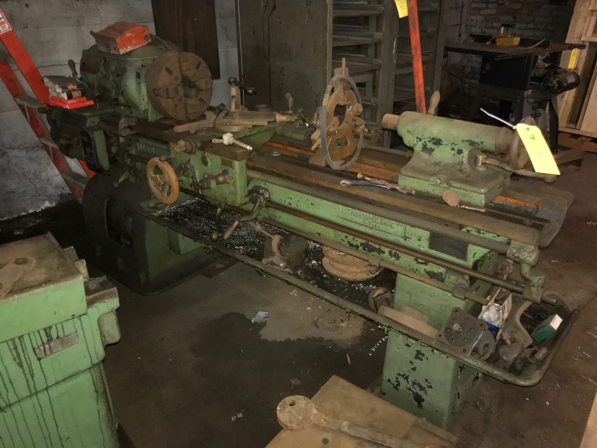 HENDEY MACHINE CO. LATHE, 9 Feet Long