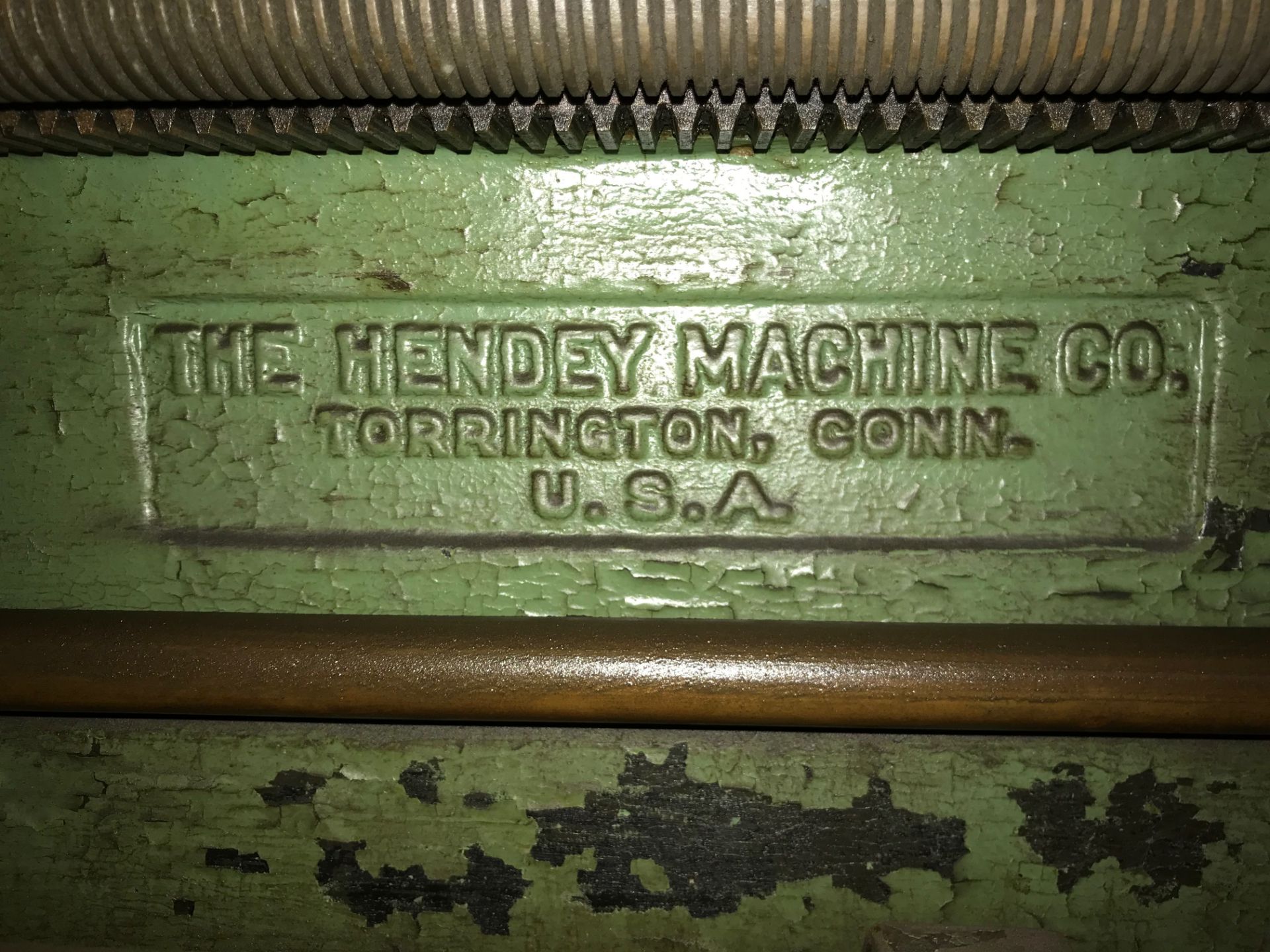 HENDEY MACHINE CO. LATHE, 9 Feet Long - Image 2 of 4