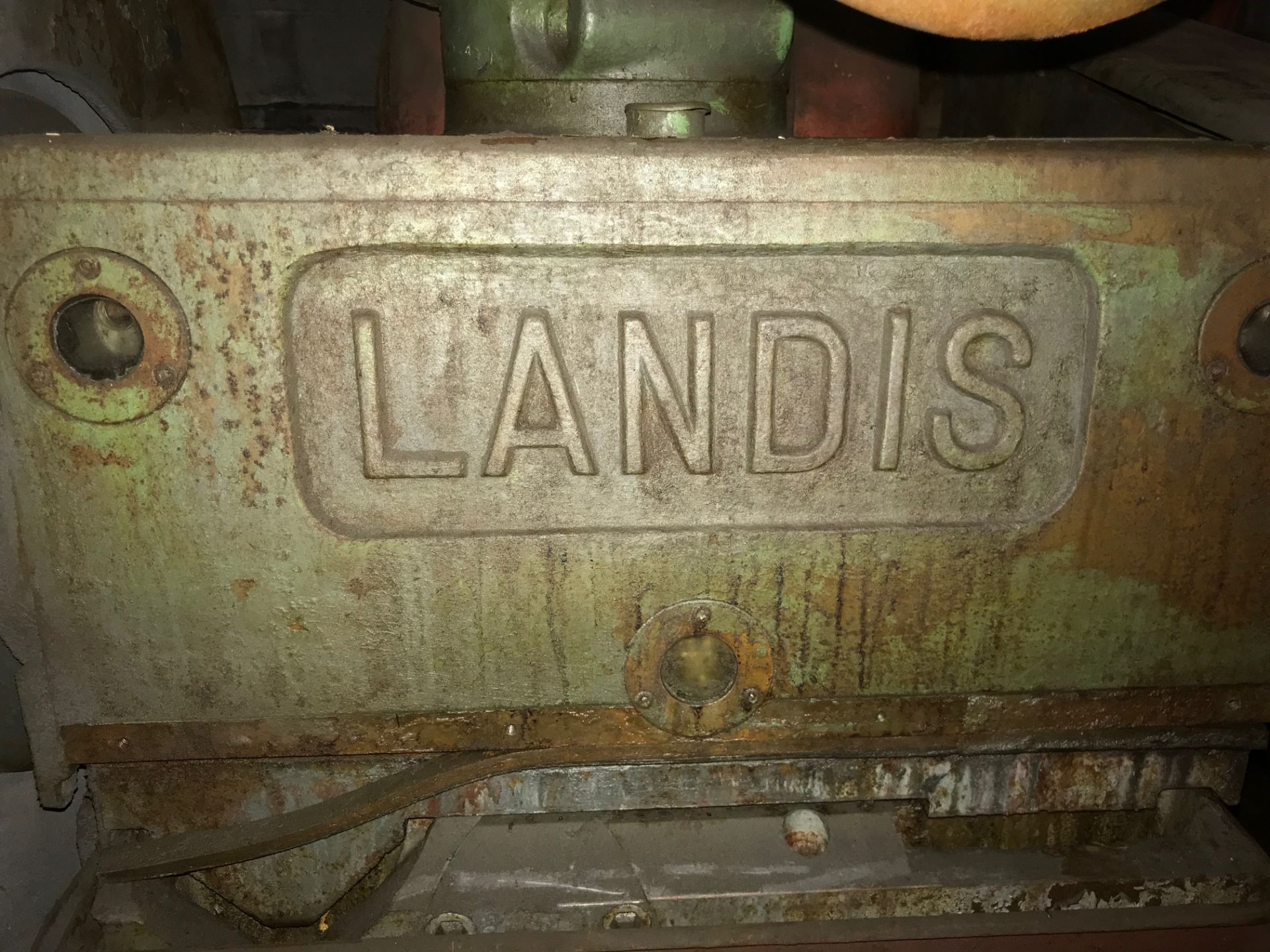 LANDIS PLAIN CYLINDRICAL GRINDER, Motorized Work Head, Approximate 14 Inch Swing, 72 Inch Center, Gr - Image 2 of 7