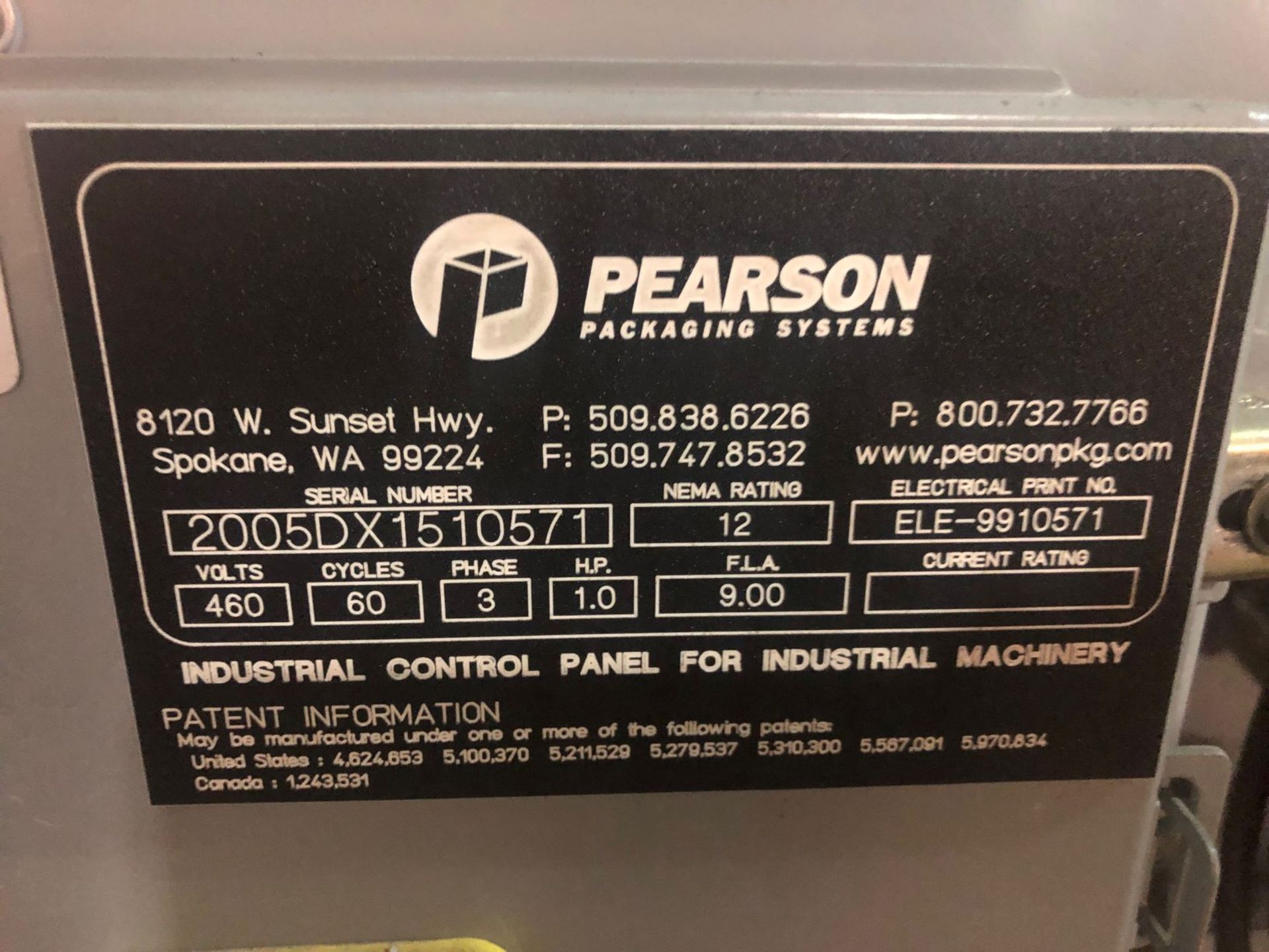 Person 6 pack erector, serial No. 2005DX1510571, 460 vac ***Note from Auctioneer: Removal and - Image 3 of 4