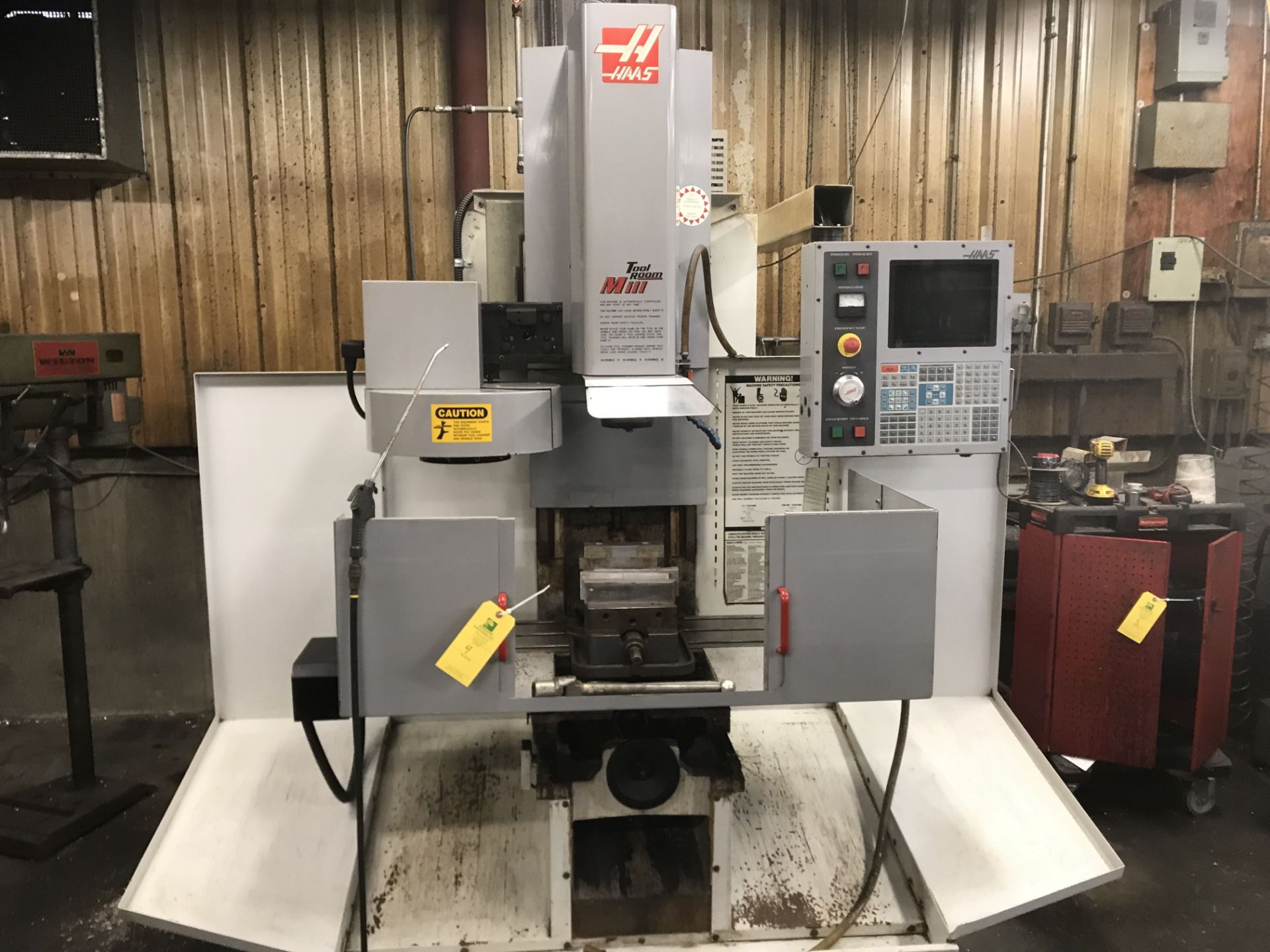 HAAS Tool Room Mill, Model #TM-1, S/N #25584, Year 2001