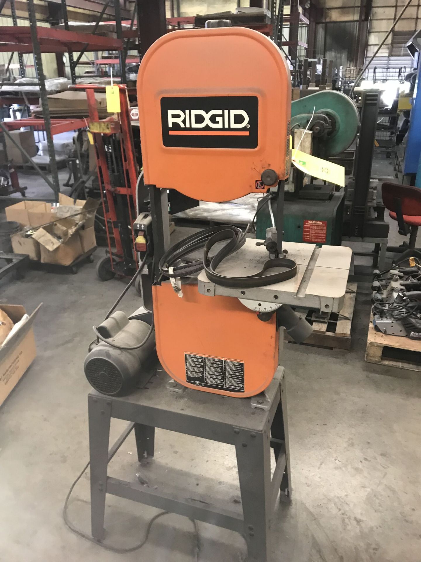 Rigid Band Saw, Model #BS14002, S/N #AM052140630